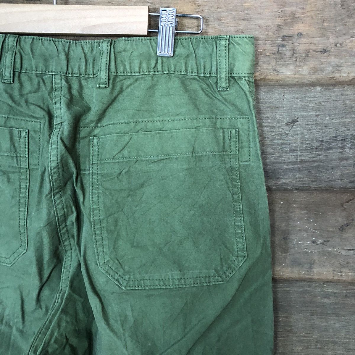Japanese Brand × Uniqlo Uniqlo Green Casual Pants #6937 Size US 28 / EU 44 - 12 Thumbnail
