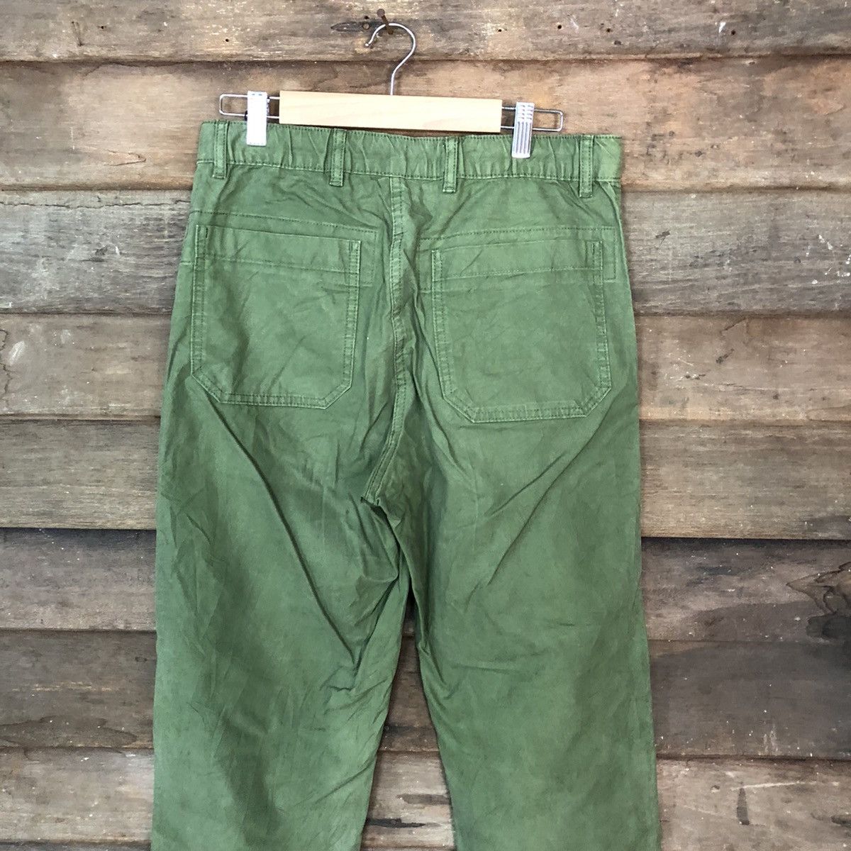 Japanese Brand × Uniqlo Uniqlo Green Casual Pants #6937 Size US 28 / EU 44 - 9 Thumbnail