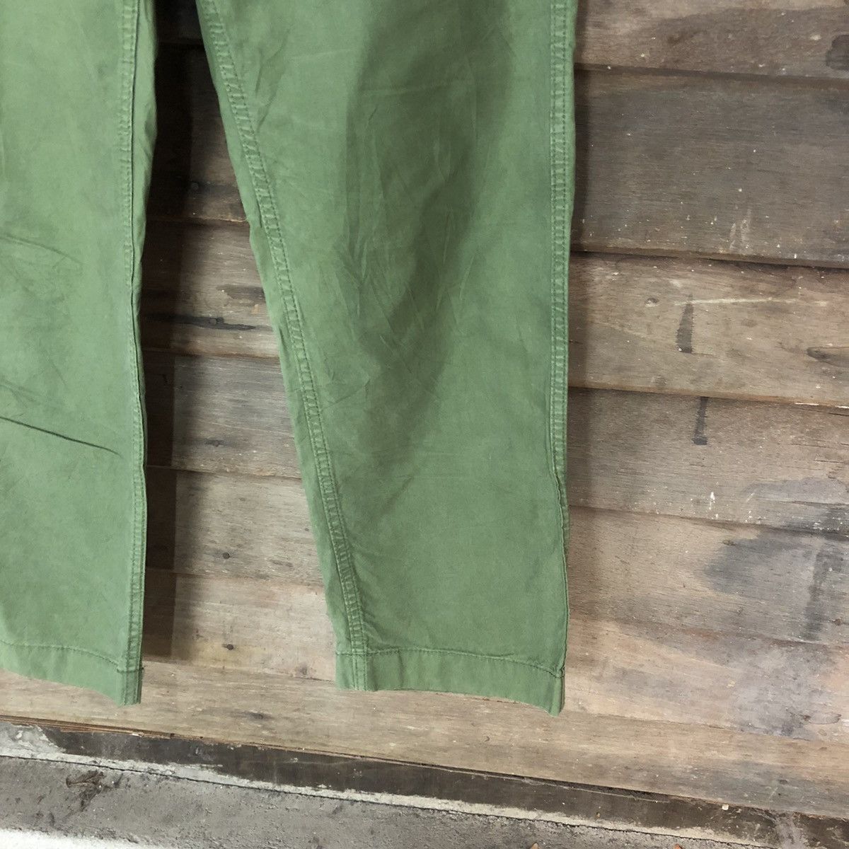 Japanese Brand × Uniqlo Uniqlo Green Casual Pants #6937 Size US 28 / EU 44 - 7 Thumbnail