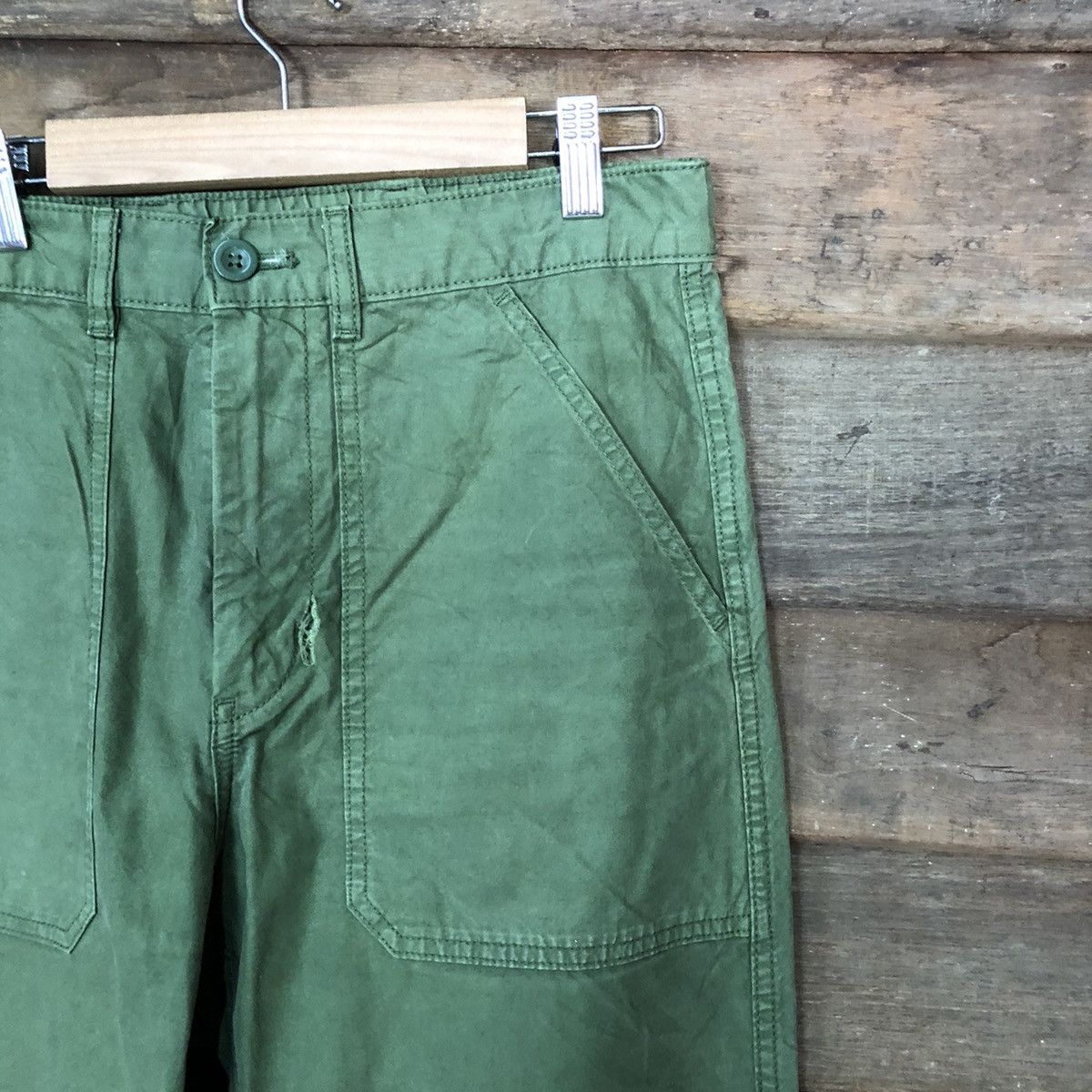 Japanese Brand × Uniqlo Uniqlo Green Casual Pants #6937 Size US 28 / EU 44 - 5 Thumbnail