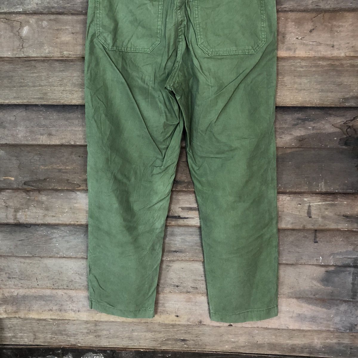 Japanese Brand × Uniqlo Uniqlo Green Casual Pants #6937 Size US 28 / EU 44 - 10 Thumbnail