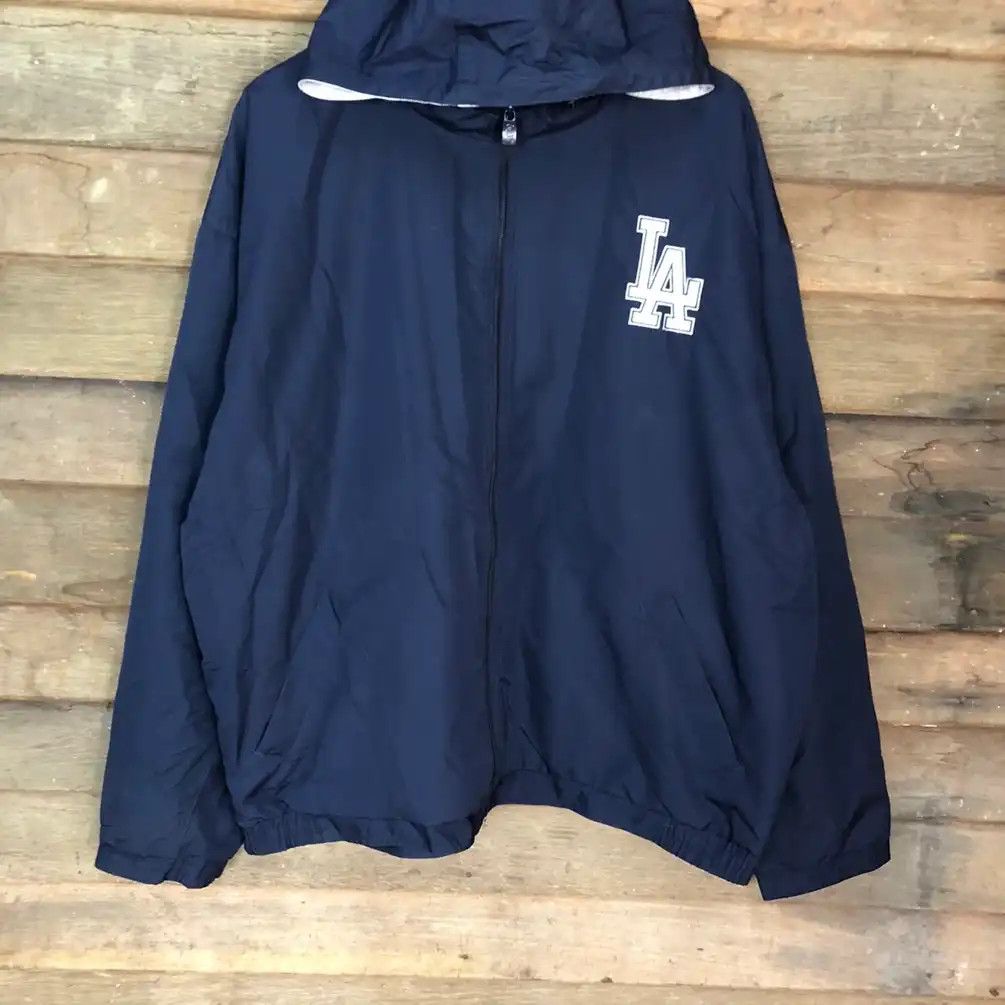 MLB DL LA Dodgers Blue Hoodies sweater #3836 Size US XXL / EU 58 / 5 - 11 Thumbnail