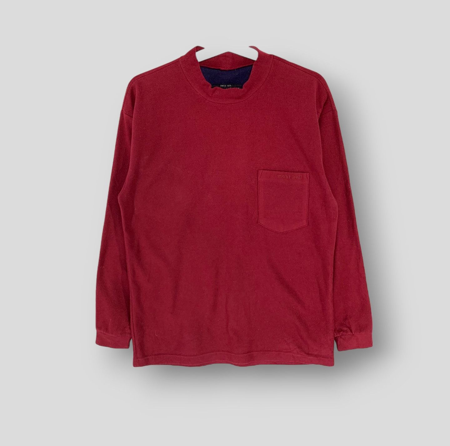 Vintage Mont-bell pocket crameece fleece pullover