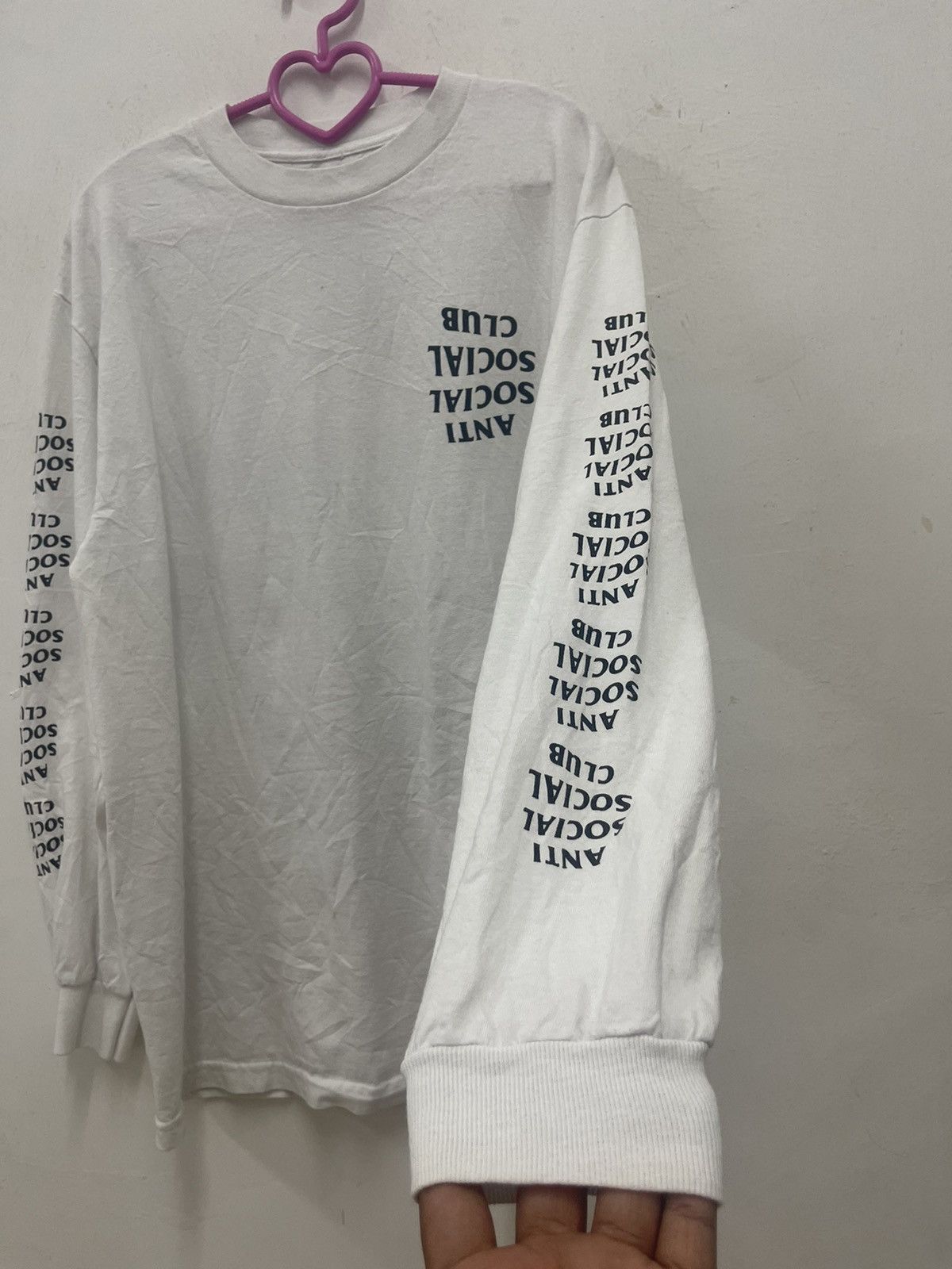Anti Social Social Club Rare ANTI SOCIAL SOCIAL CLUB L/s Tee Size US M / EU 48-50 / 2 - 4 Thumbnail