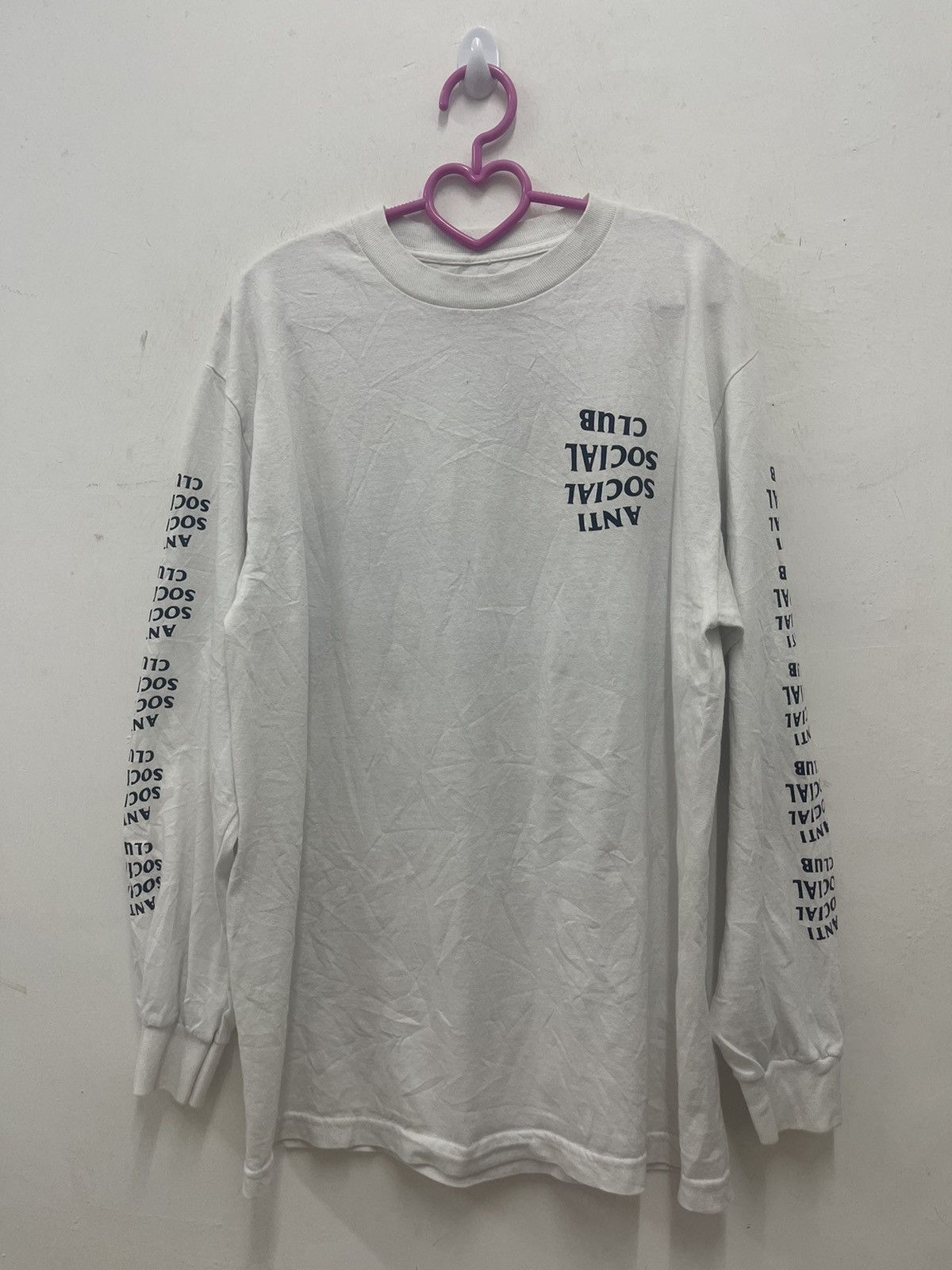 Anti Social Social Club Rare ANTI SOCIAL SOCIAL CLUB L/s Tee Size US M / EU 48-50 / 2 - 2 Thumbnail