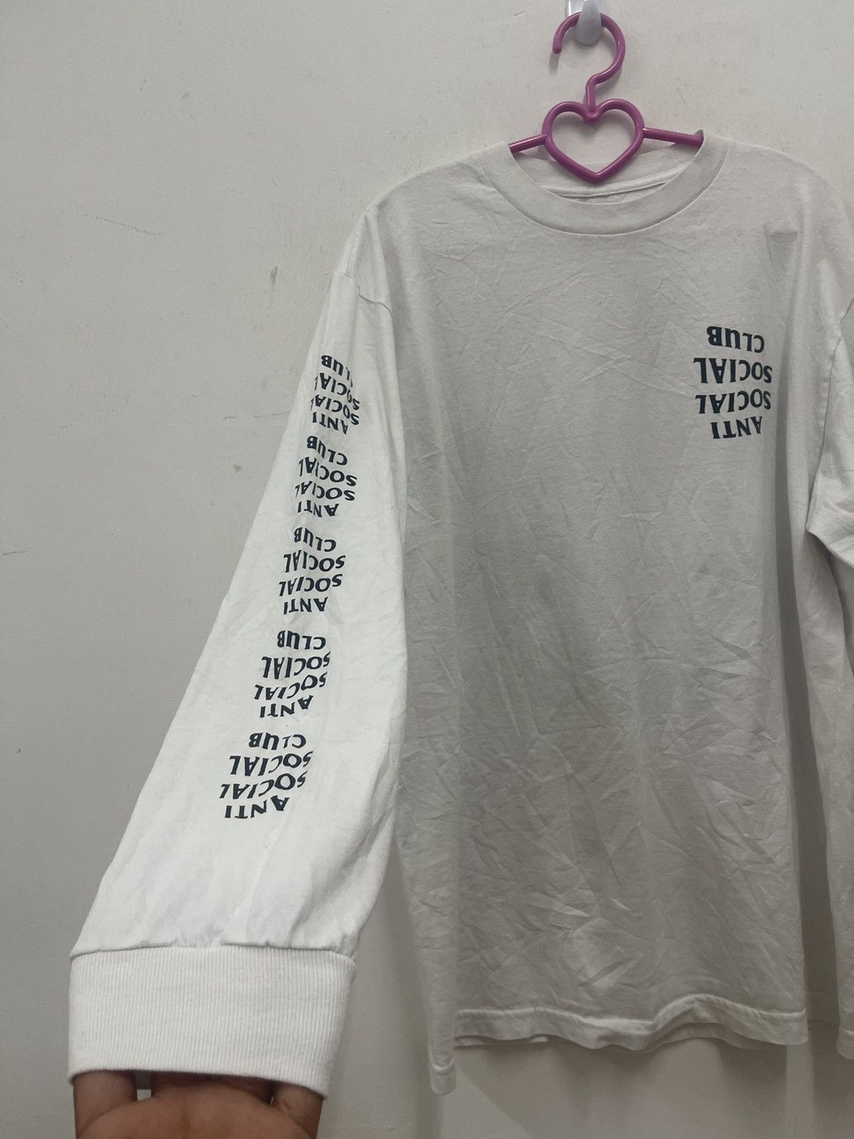 Anti Social Social Club Rare ANTI SOCIAL SOCIAL CLUB L/s Tee Size US M / EU 48-50 / 2 - 5 Thumbnail