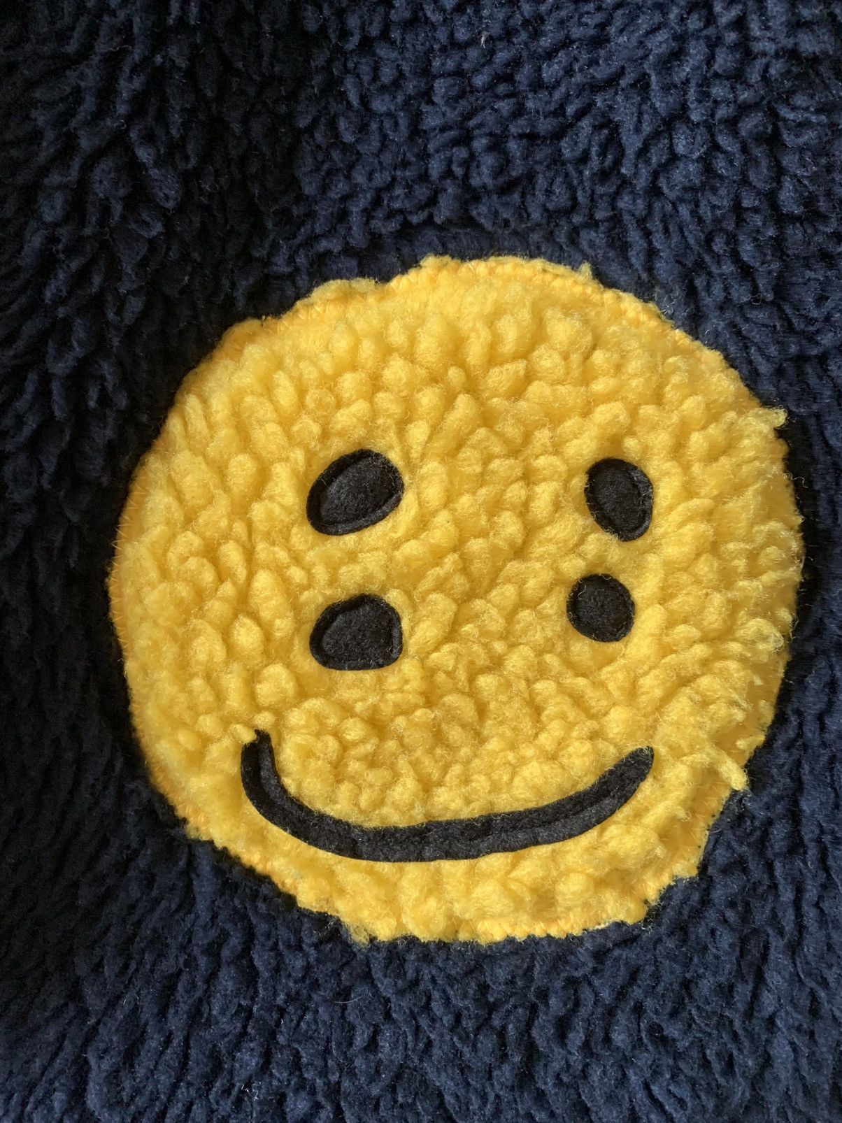 Cactus Plant Flea Market Cactus Plant Flea Market Navy Smiley Fleece Size US L / EU 52-54 / 3 - 4 Thumbnail