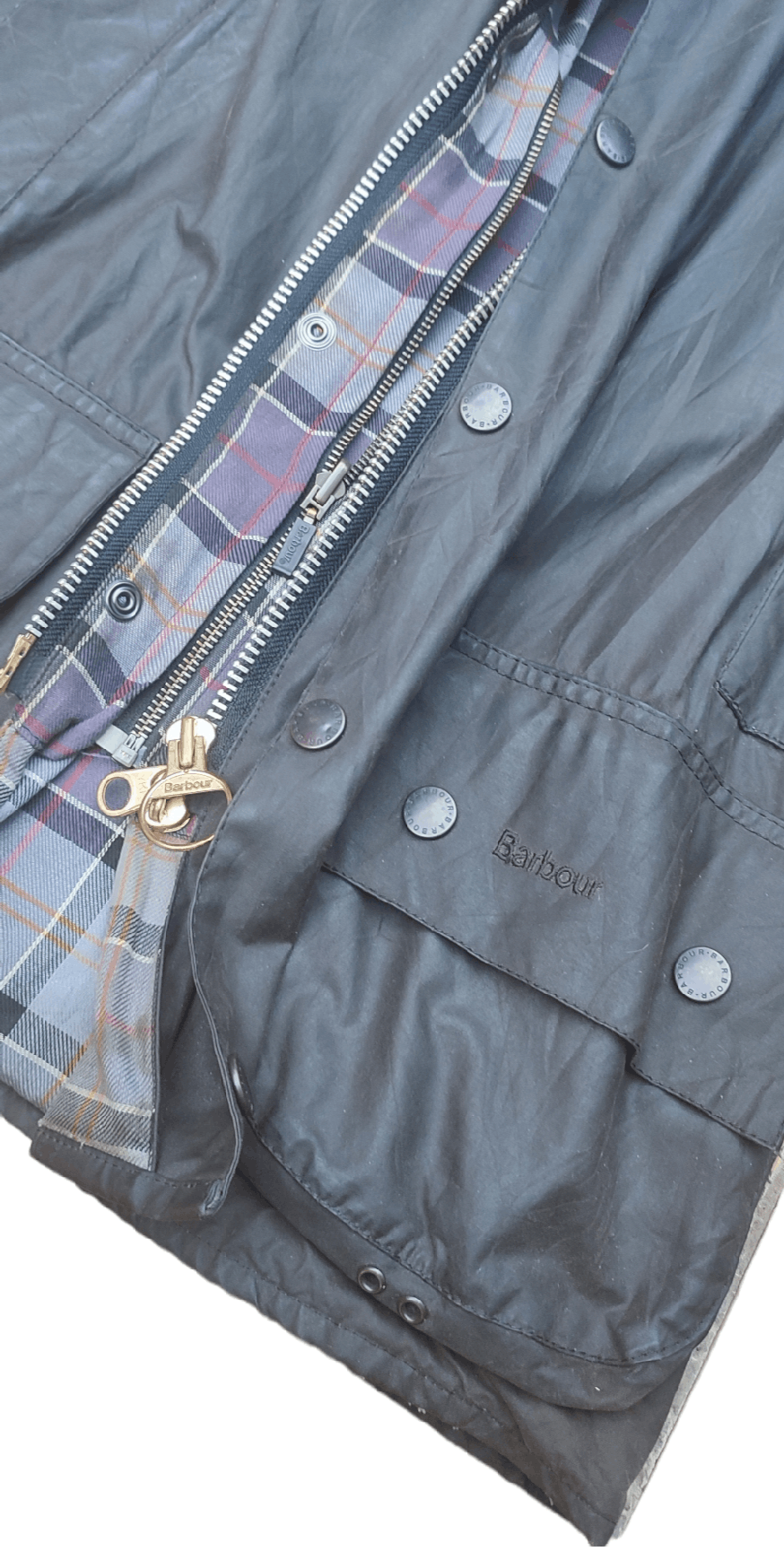 Barbour × Seditionaries Vintage Barbour Distressed Waxed Jacket Size US M / EU 48-50 / 2 - 5 Thumbnail