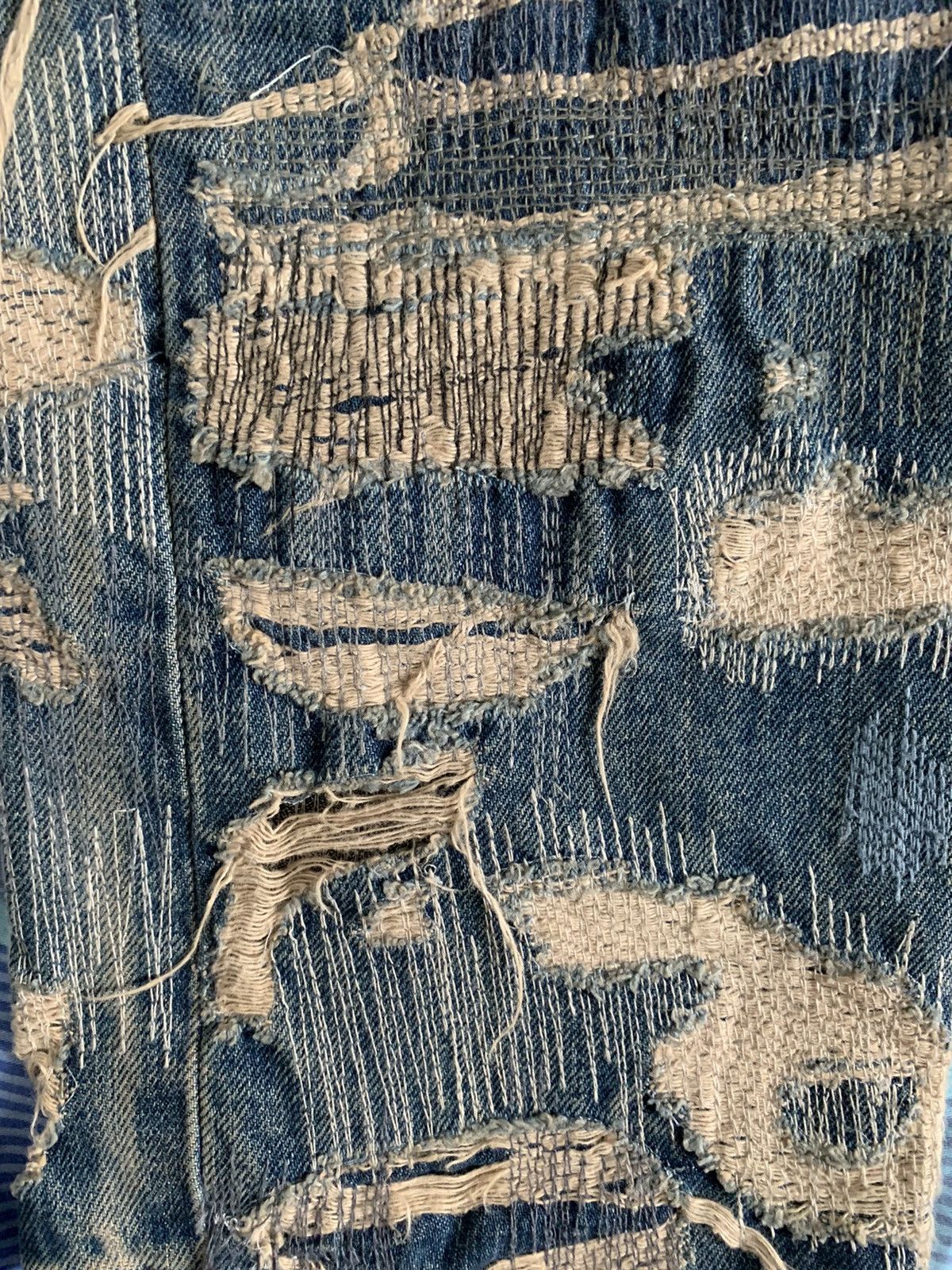 Undercover Undercover AW2005 Arts and Crafts 85 Denim Jeans Size US 31 - 10 Thumbnail