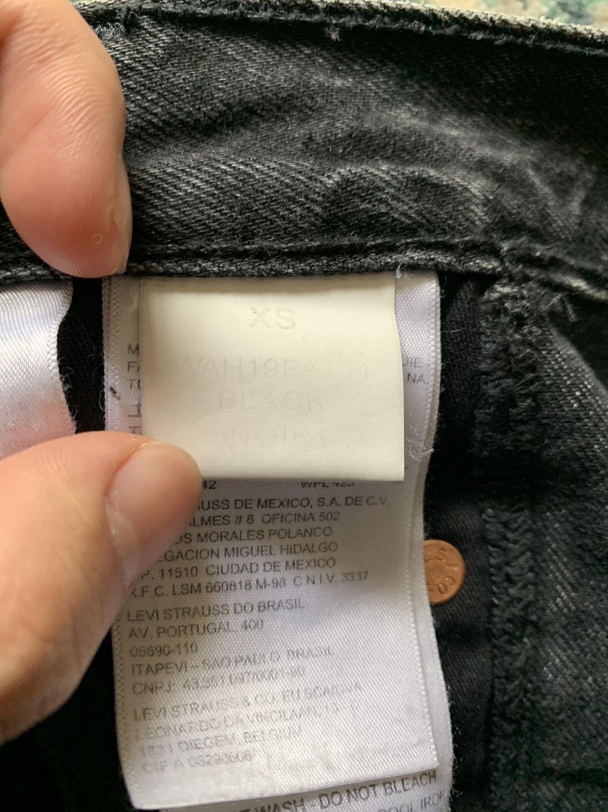 Levi's × Vetements vetements levis sticker denim jeans Size US 29 - 4 Thumbnail
