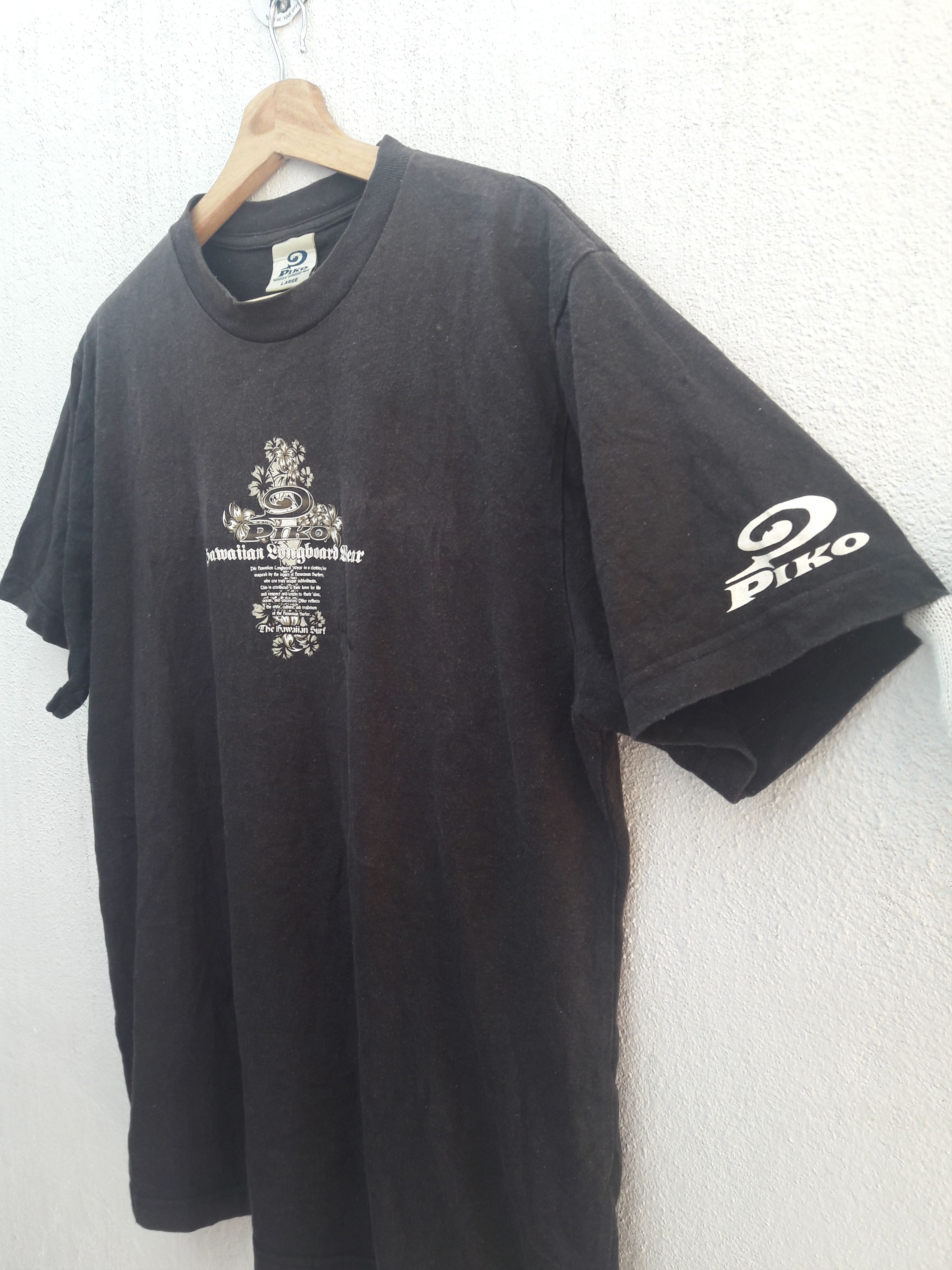 Vintage 🔥OFFER🔥Vtg Piko Hawaiian Surf Latin Cross Tee Size US L / EU 52-54 / 3 - 8 Thumbnail