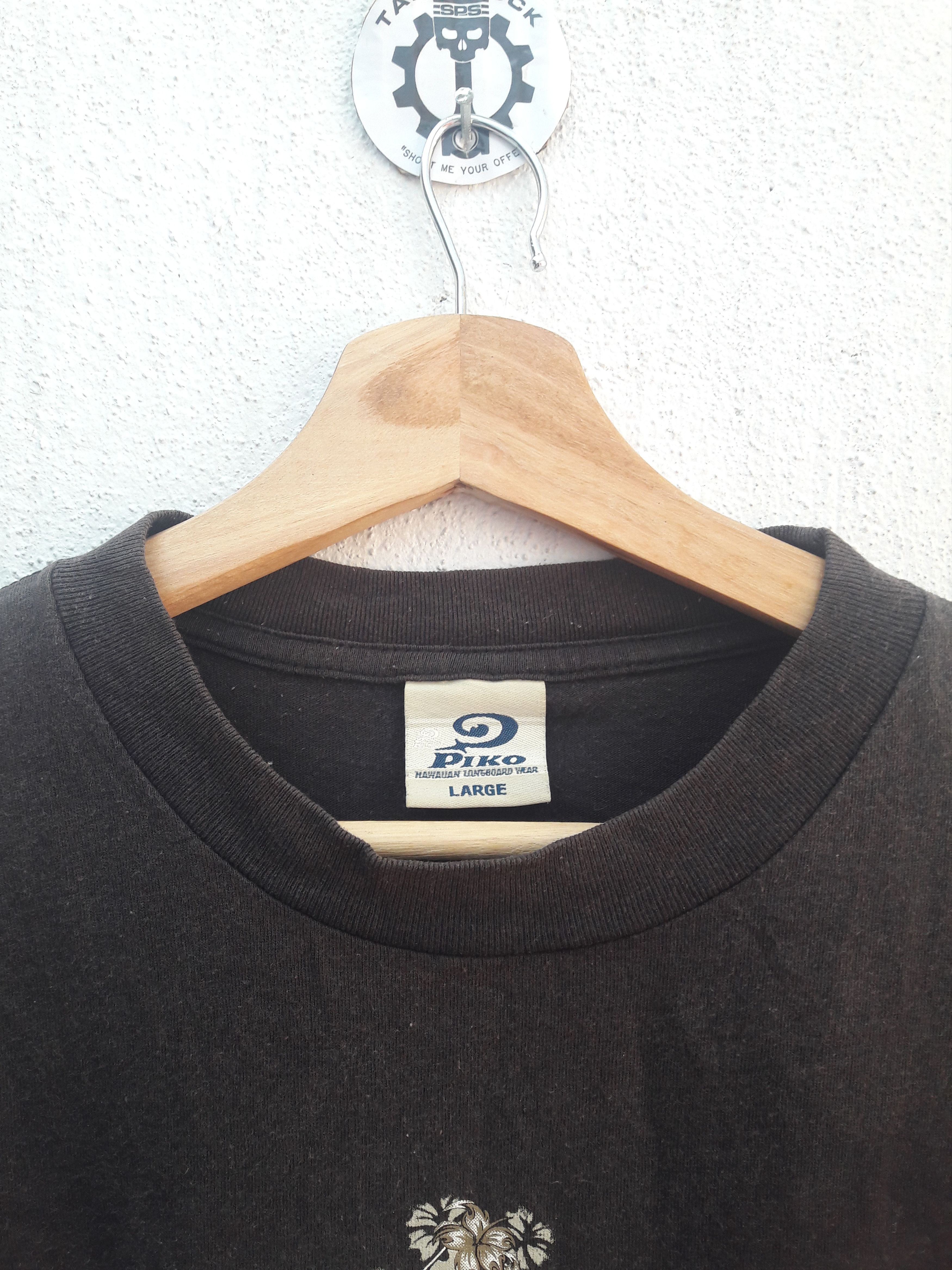 Vintage 🔥OFFER🔥Vtg Piko Hawaiian Surf Latin Cross Tee Size US L / EU 52-54 / 3 - 6 Thumbnail