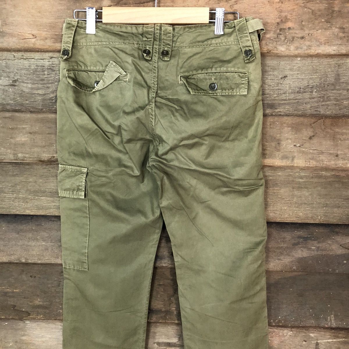Tomorrowland DL Tomorrowland utility multipocket Green Cargo Pants #2379 Size US 26 / EU 42 - 11 Thumbnail