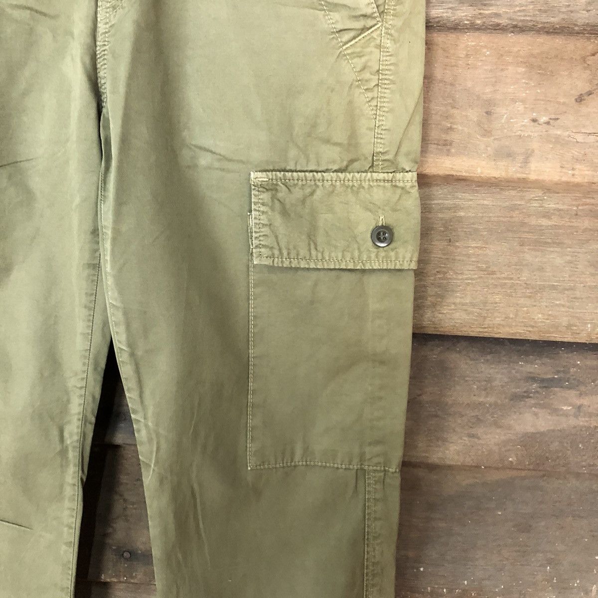 Tomorrowland DL Tomorrowland utility multipocket Green Cargo Pants #2379 Size US 26 / EU 42 - 6 Thumbnail