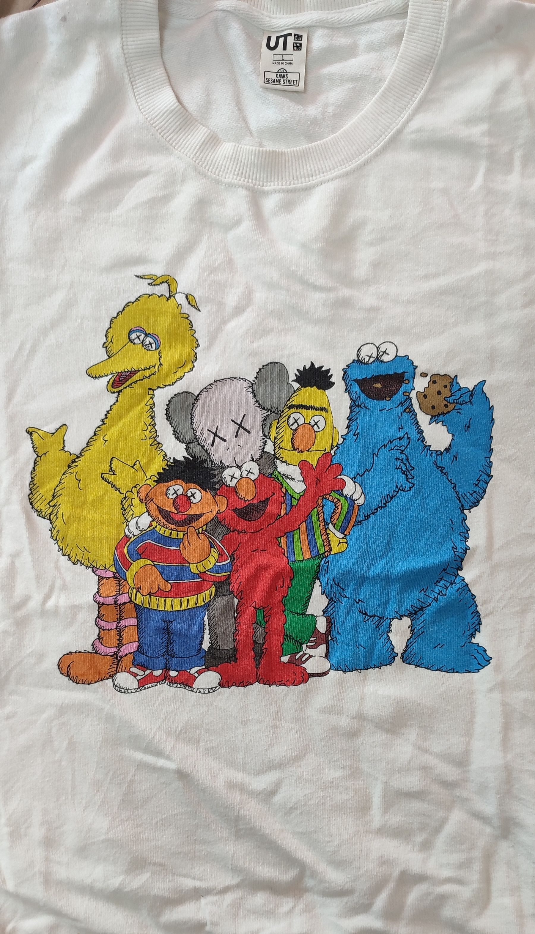 Cartoon Network × Kaws Kaws Sesame Street Sweatshirt Crewneck Size US L / EU 52-54 / 3 - 5 Thumbnail