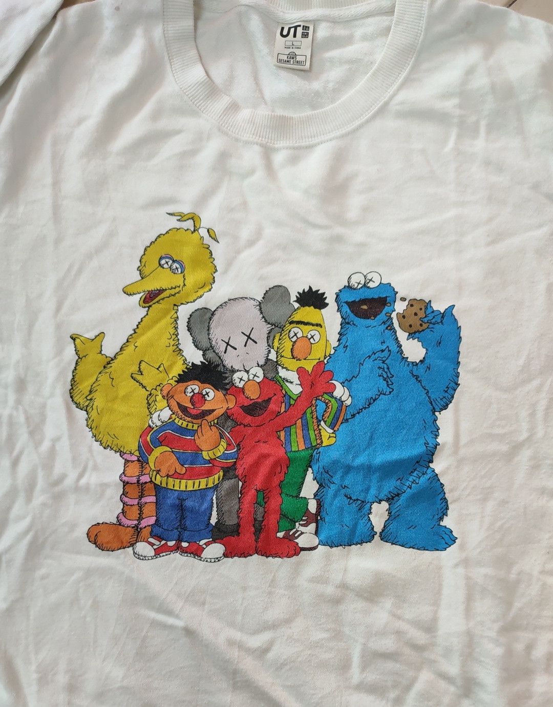 Cartoon Network × Kaws Kaws Sesame Street Sweatshirt Crewneck Size US L / EU 52-54 / 3 - 6 Thumbnail