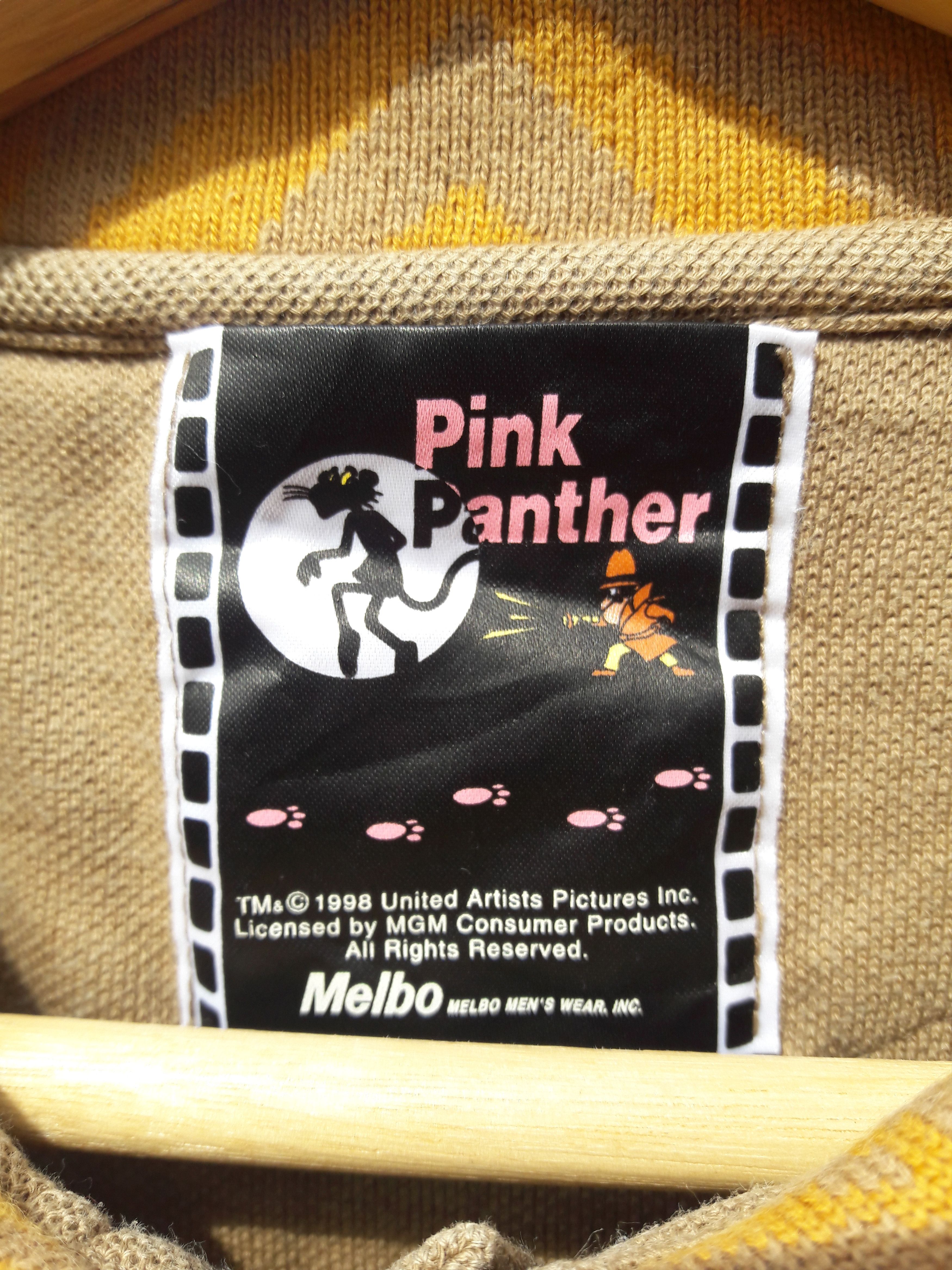 Cartoon Network × Vintage 🔥OFFER🔥Vtg 1998 Melbo Pink Panther Polo Embroidered Shirt Size US L / EU 52-54 / 3 - 8 Thumbnail