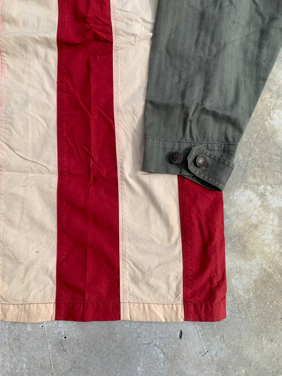 Tommy Hilfiger Vintage Hilfiger Surplus Military US Flag Oversized Shirt Size US M / EU 48-50 / 2 - 12 Thumbnail