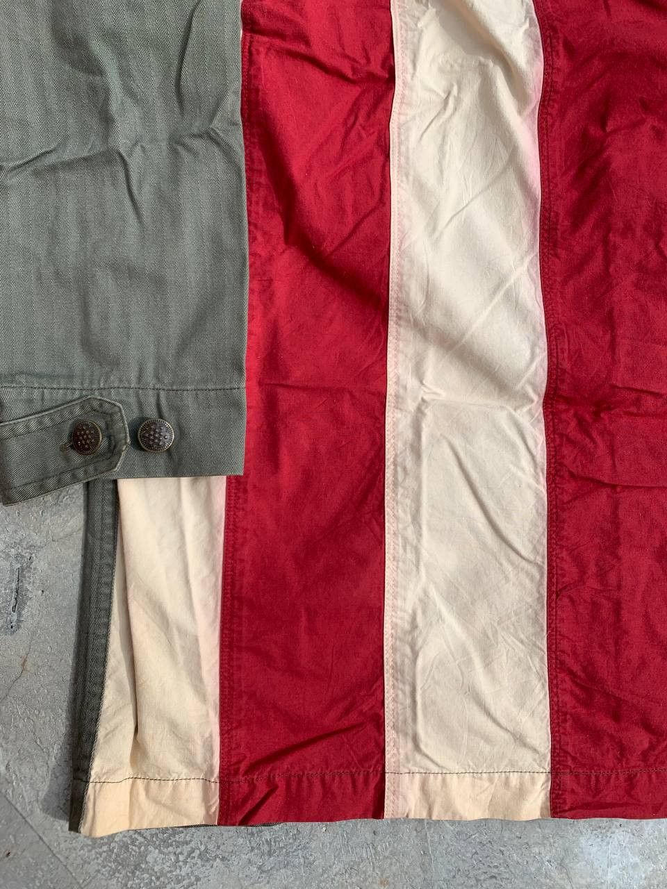 Tommy Hilfiger Vintage Hilfiger Surplus Military US Flag Oversized Shirt Size US M / EU 48-50 / 2 - 11 Thumbnail