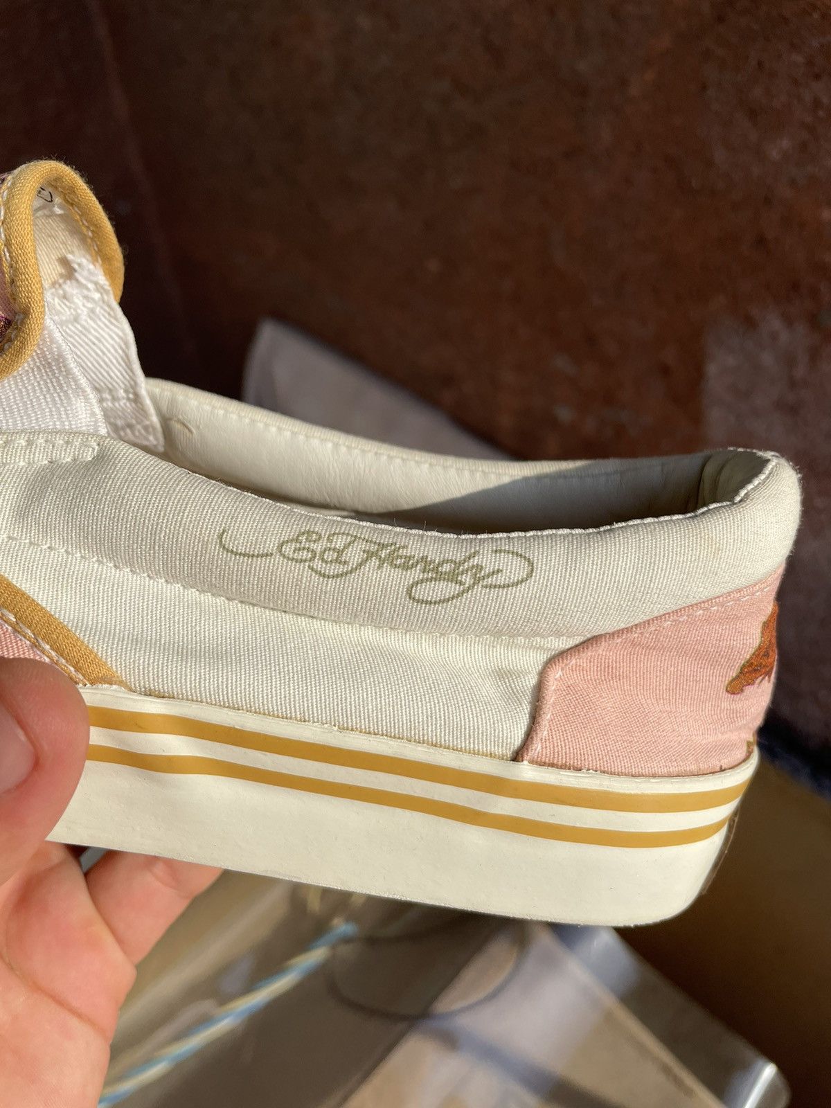 Christian Audigier × Ed Hardy × Vintage Vintage Ed Hardy slip ons y2k Size US 10 / EU 43 - 7 Thumbnail