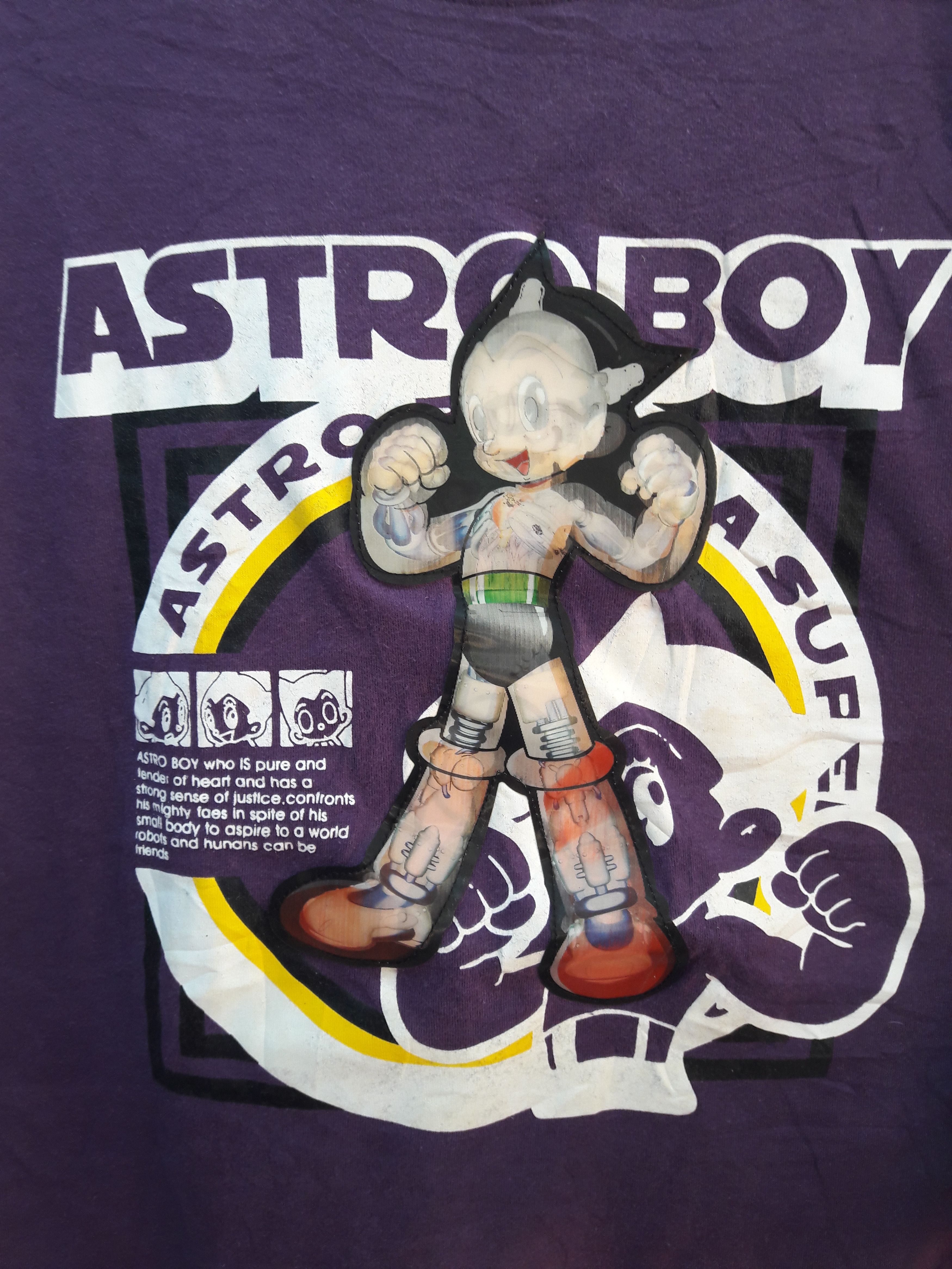 Anime × Cartoon Network × Japanese Brand 🔥OFFER🔥Astro Boy 3D Hologram by Tezuka Productions Size US L / EU 52-54 / 3 - 6 Thumbnail