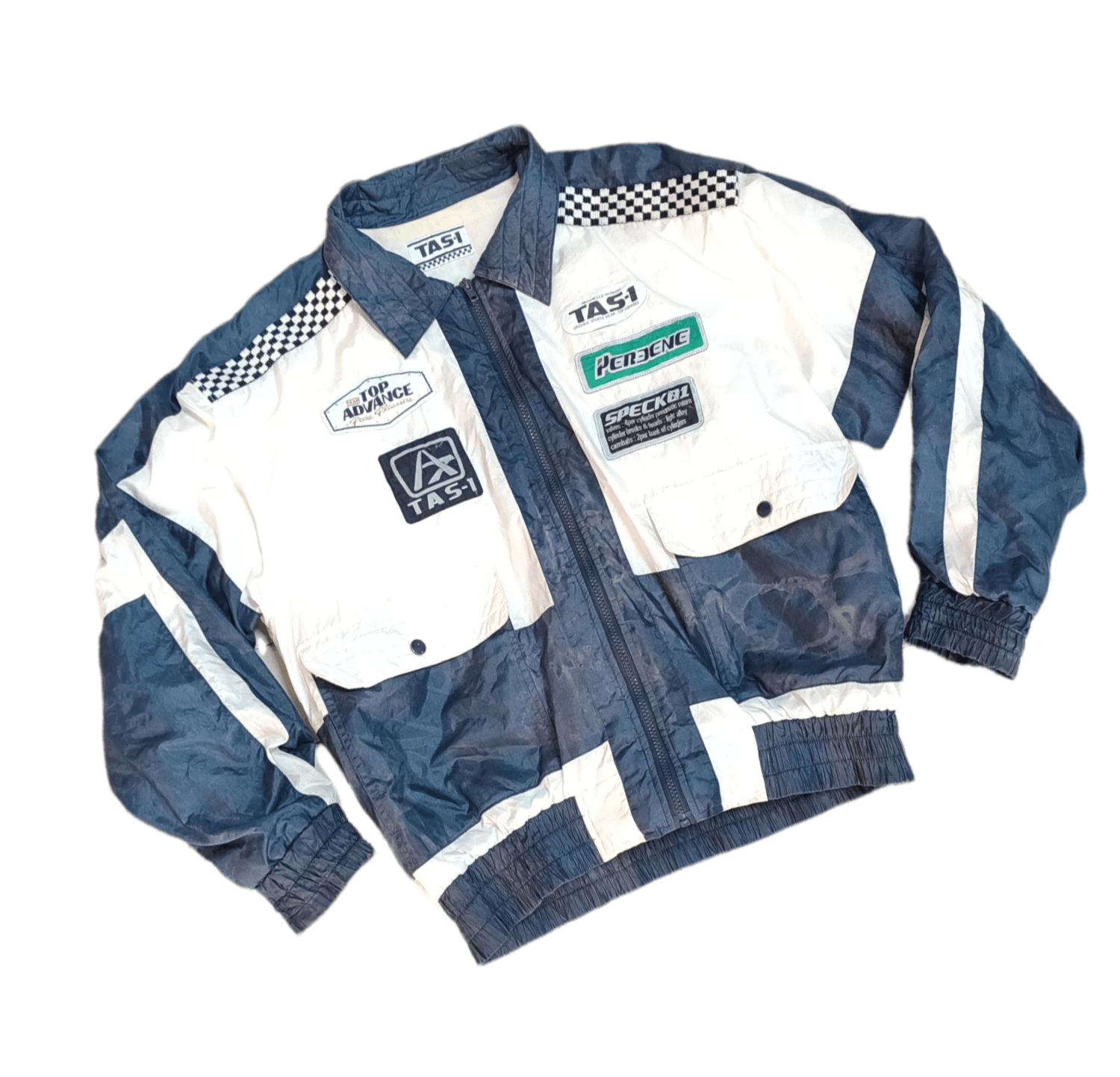 Formula 1 × Vintage Vintage Tas-1 Racing Team Jacket Size US XL / EU 56 / 4 - 1 Thumbnail