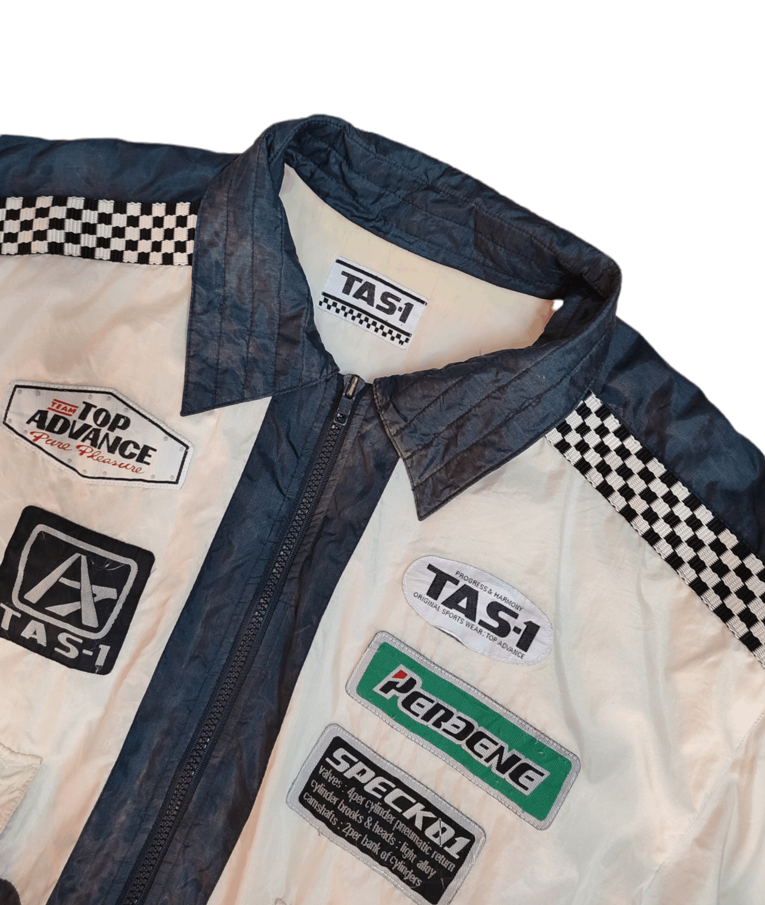 Formula 1 × Vintage Vintage Tas-1 Racing Team Jacket Size US XL / EU 56 / 4 - 2 Thumbnail