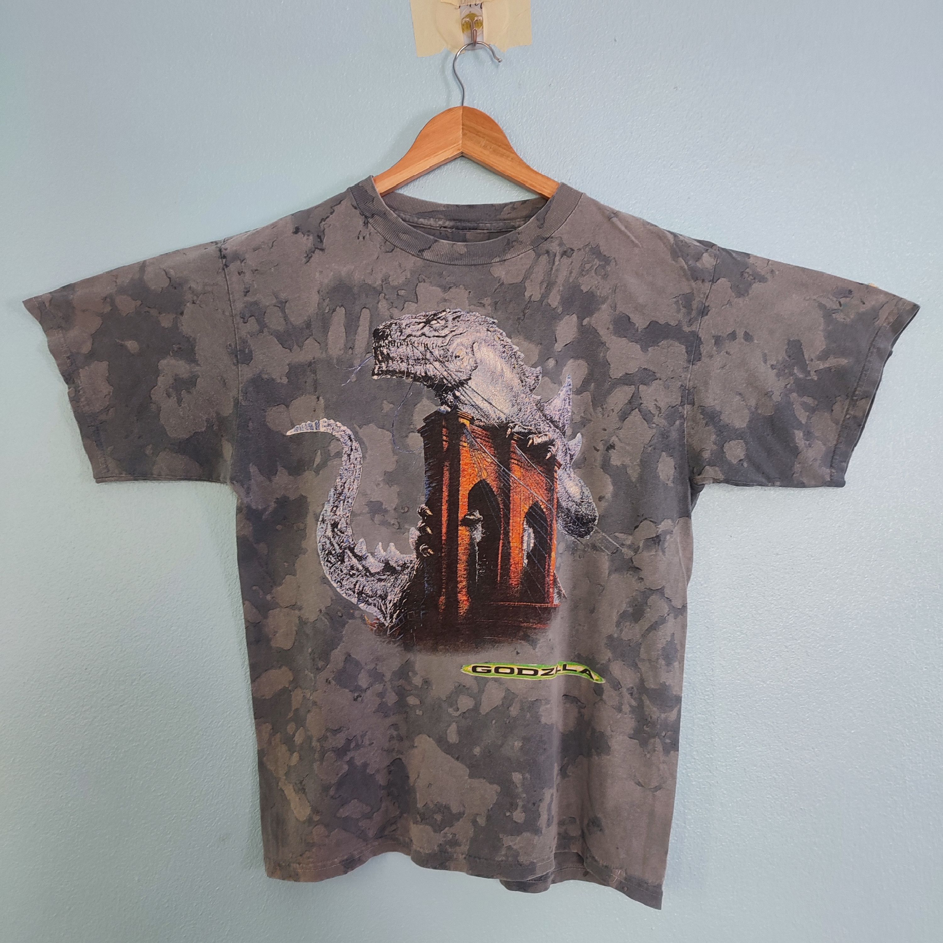 Vintage GODZILLA Movie Vintage Tshirt Size US M / EU 48-50 / 2 - 1 Thumbnail