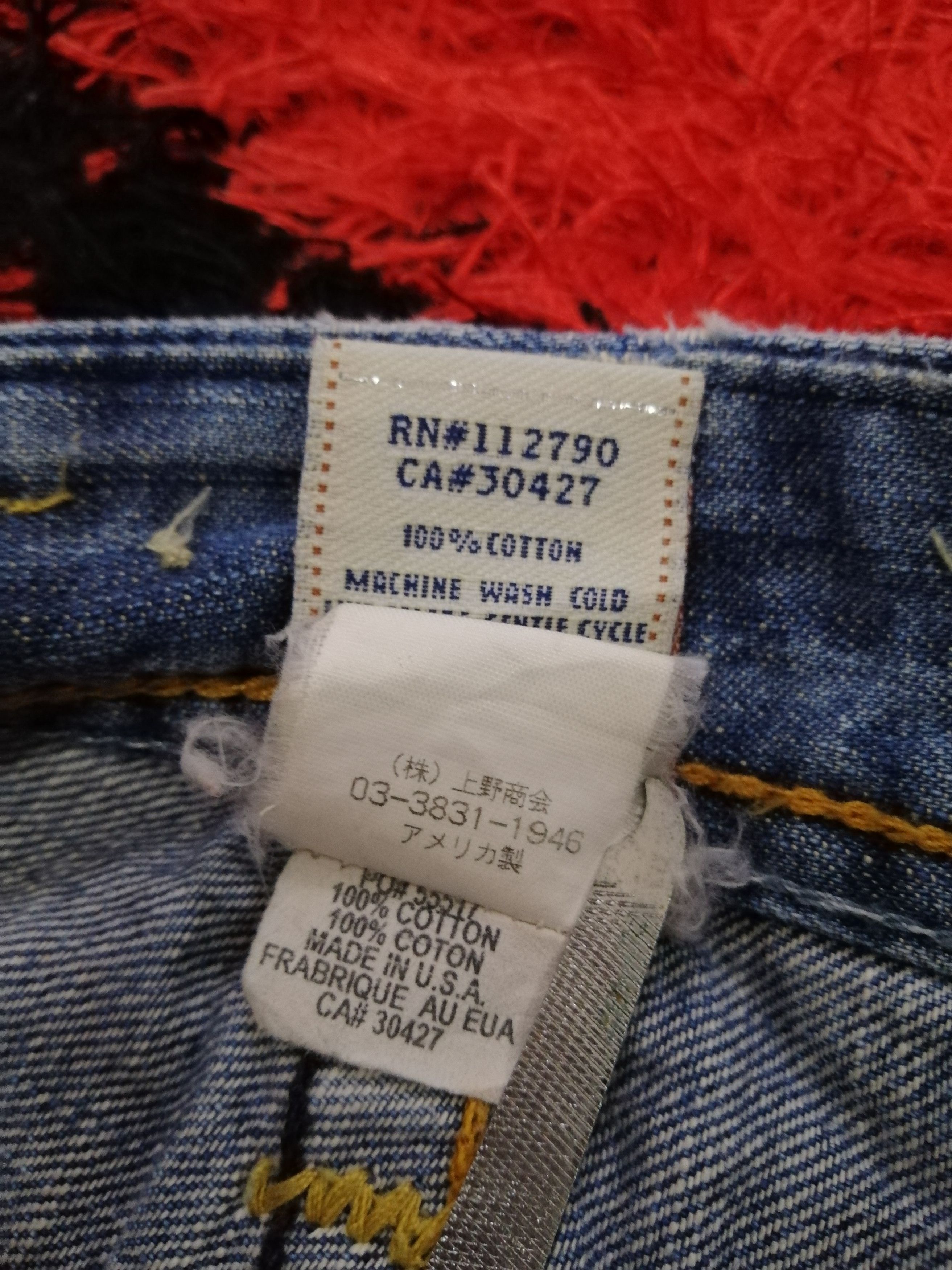 If Six Was Nine × Le Grande Bleu (L.G.B.) × True Religion Flare Jeans True Religion Distressed Blue Denim Size US 33 - 8 Thumbnail