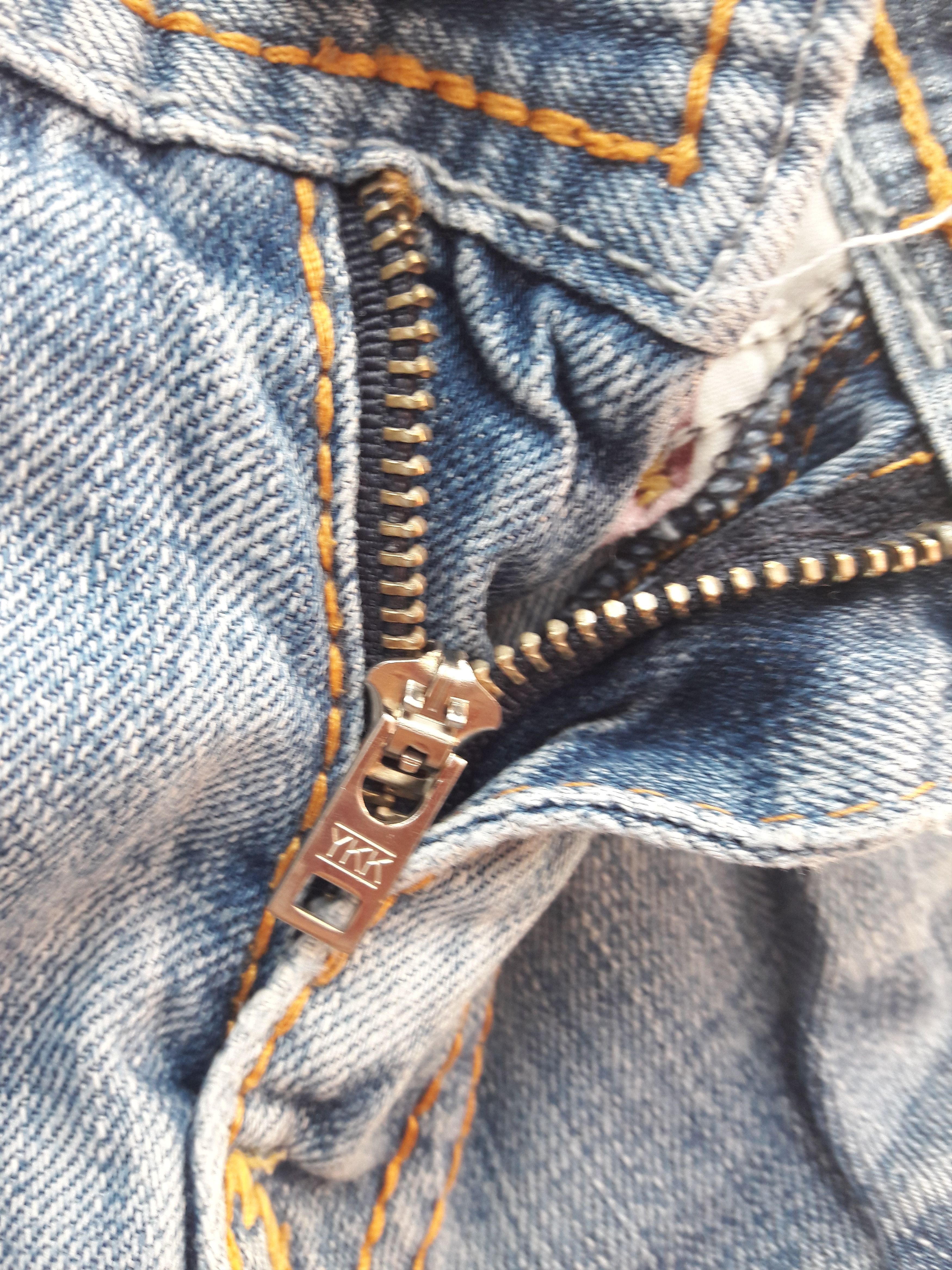 If Six Was Nine × Le Grande Bleu (L.G.B.) × True Religion Flare Jeans True Religion Distressed Blue Denim Size US 33 - 14 Thumbnail