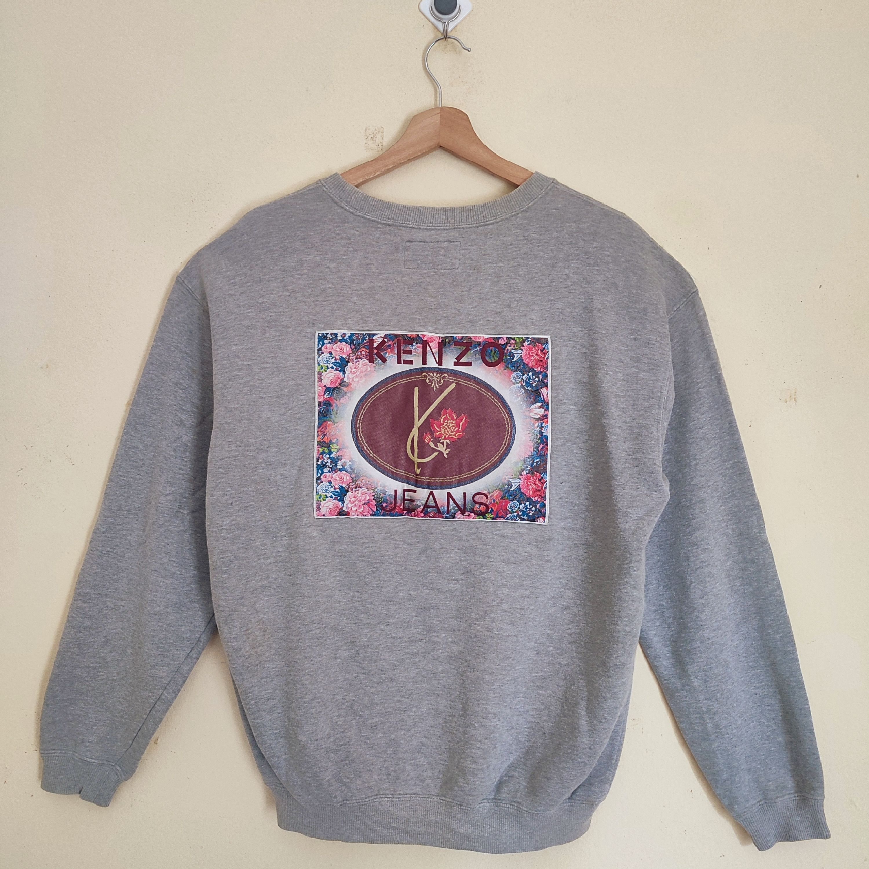 Japanese Brand × Kenzo × Vintage Vintage KENZO Japanese Brand Streetwear Style Sweatshirt Size US L / EU 52-54 / 3 - 1 Thumbnail