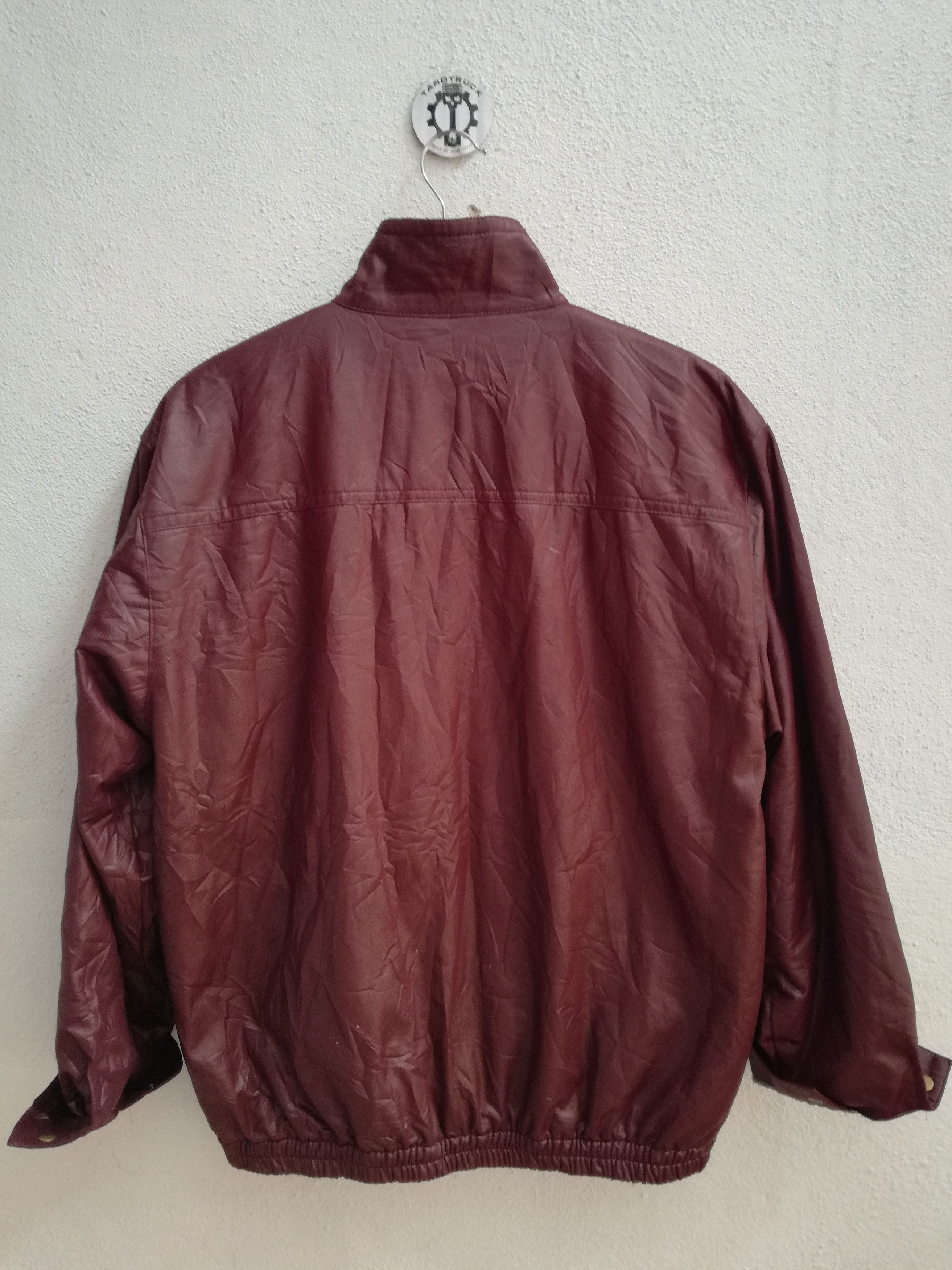 Firenze 🔥OFFER🔥Vtg Firenze Italy Leather Retro Jacket Size US L / EU 52-54 / 3 - 5 Thumbnail