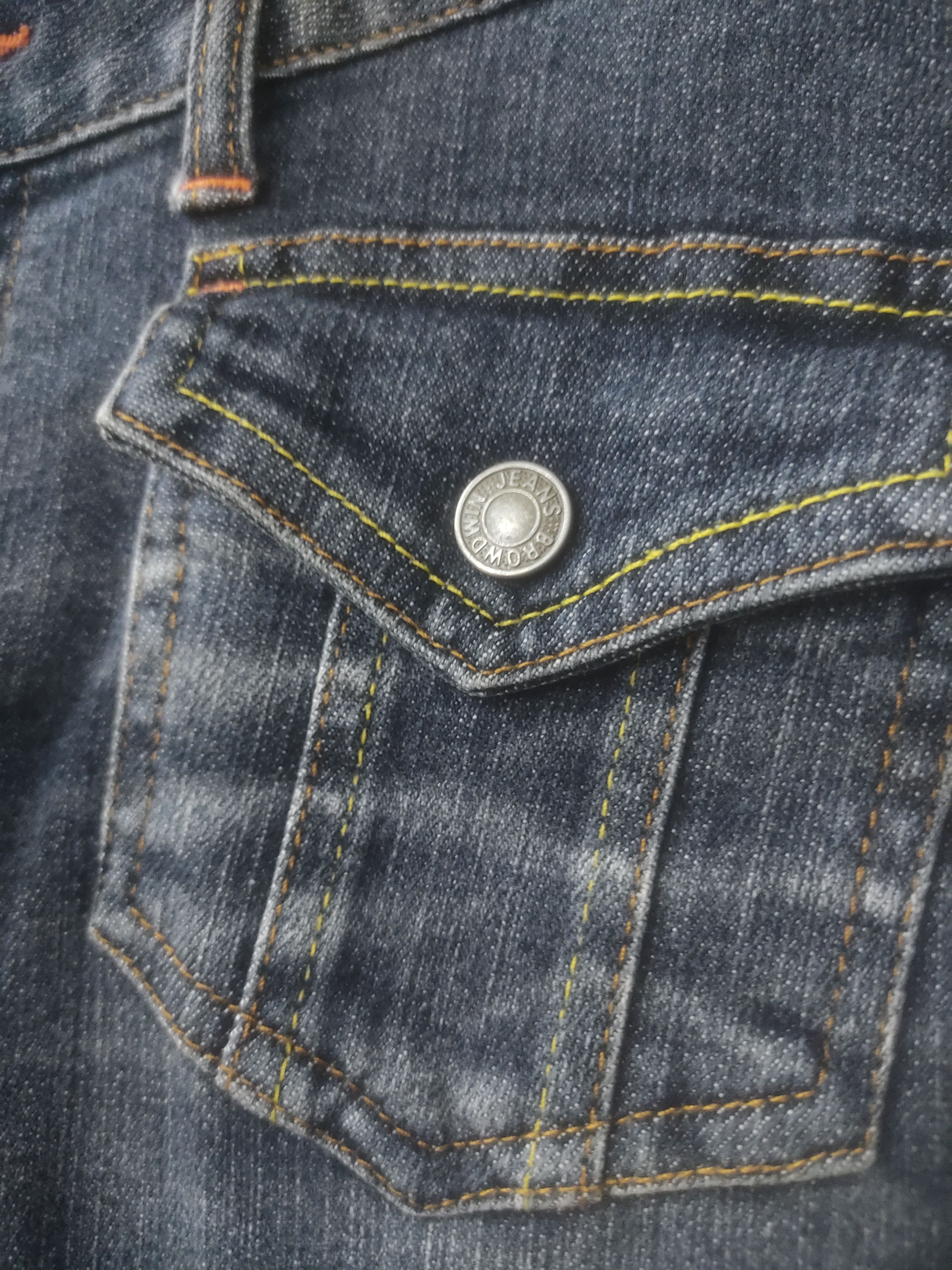 Japanese Brand Vintage Browdwin Japanese Brand Denim Bush Pant Style Size US 31 - 3 Thumbnail