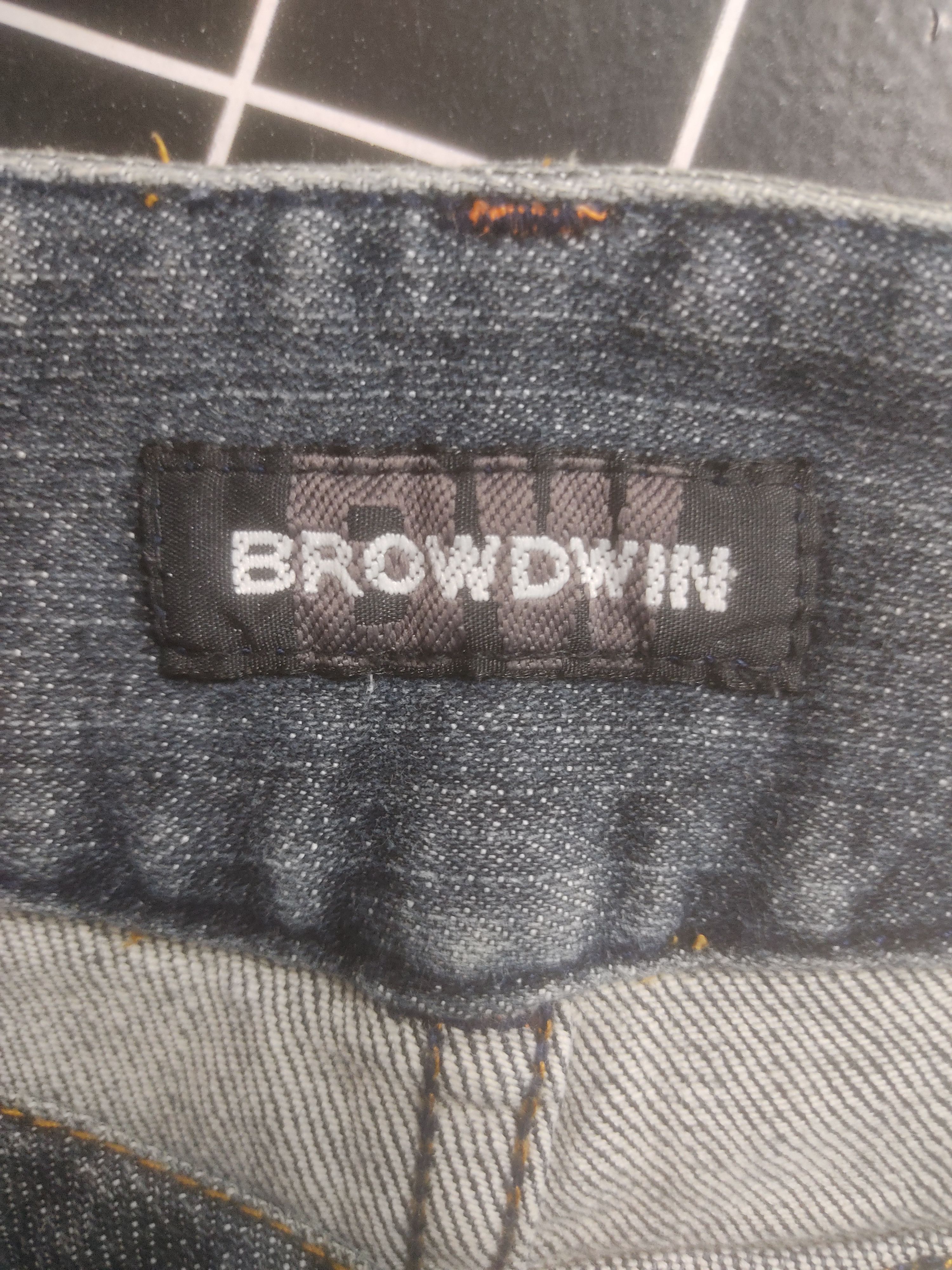 Japanese Brand Vintage Browdwin Japanese Brand Denim Bush Pant Style Size US 31 - 5 Thumbnail