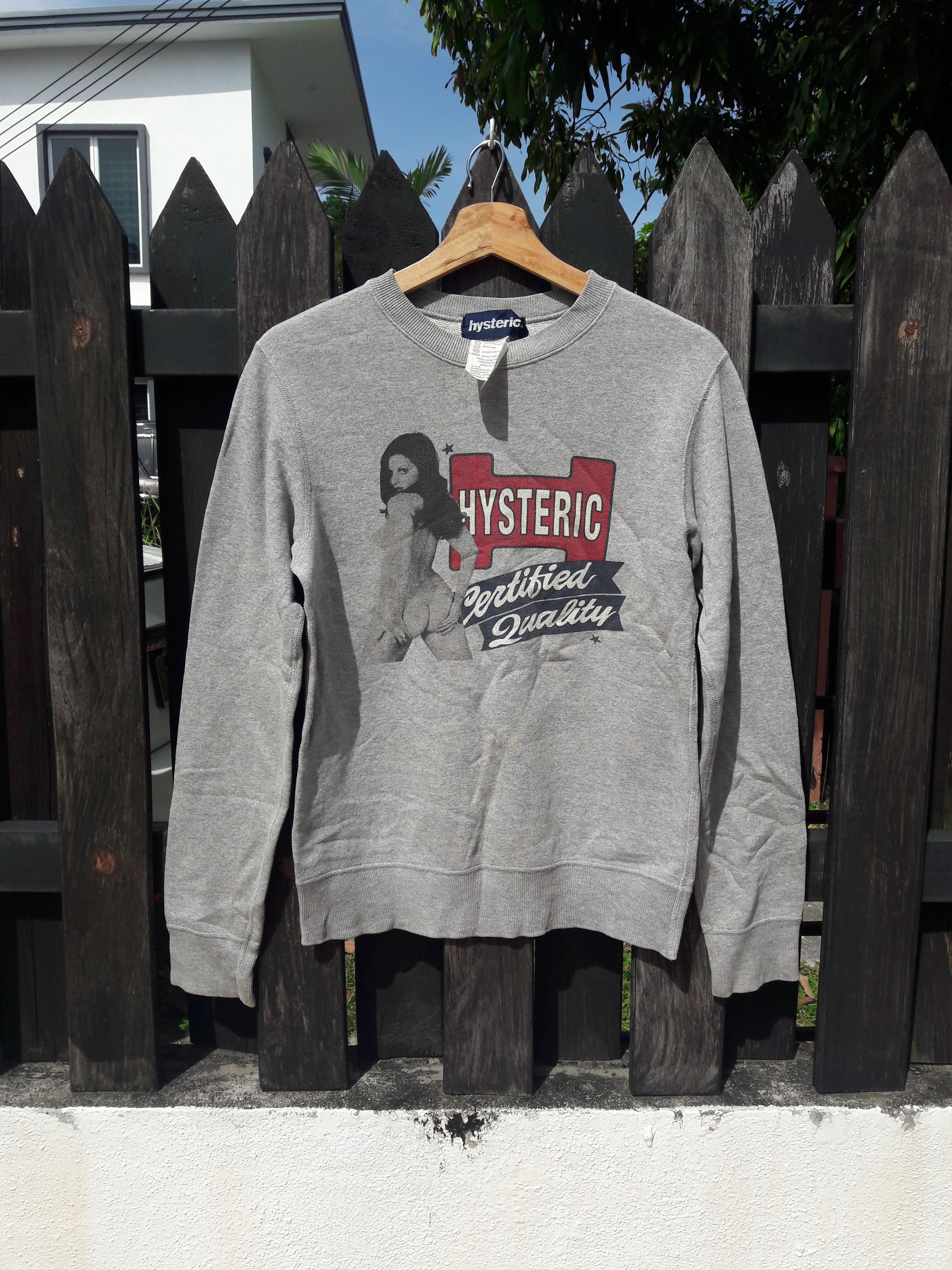 Hysteric Glamour Sexy Naked Pornstar Sweatshirt