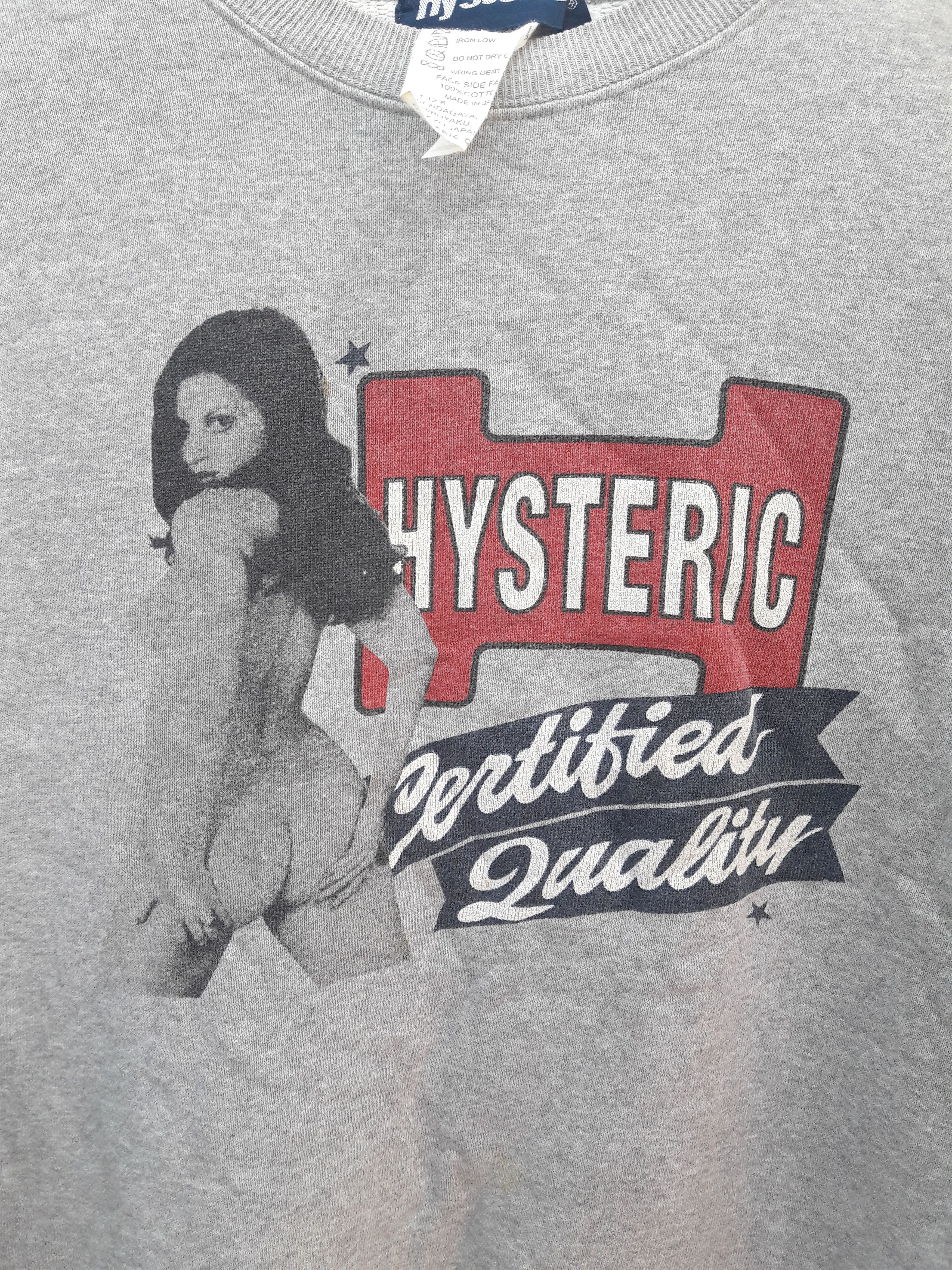Hook-Ups × Hysteric Glamour × Vintage Hysteric Glamour Sexy Naked Pornstar Sweatshirt Size US S / EU 44-46 / 1 - 8 Thumbnail