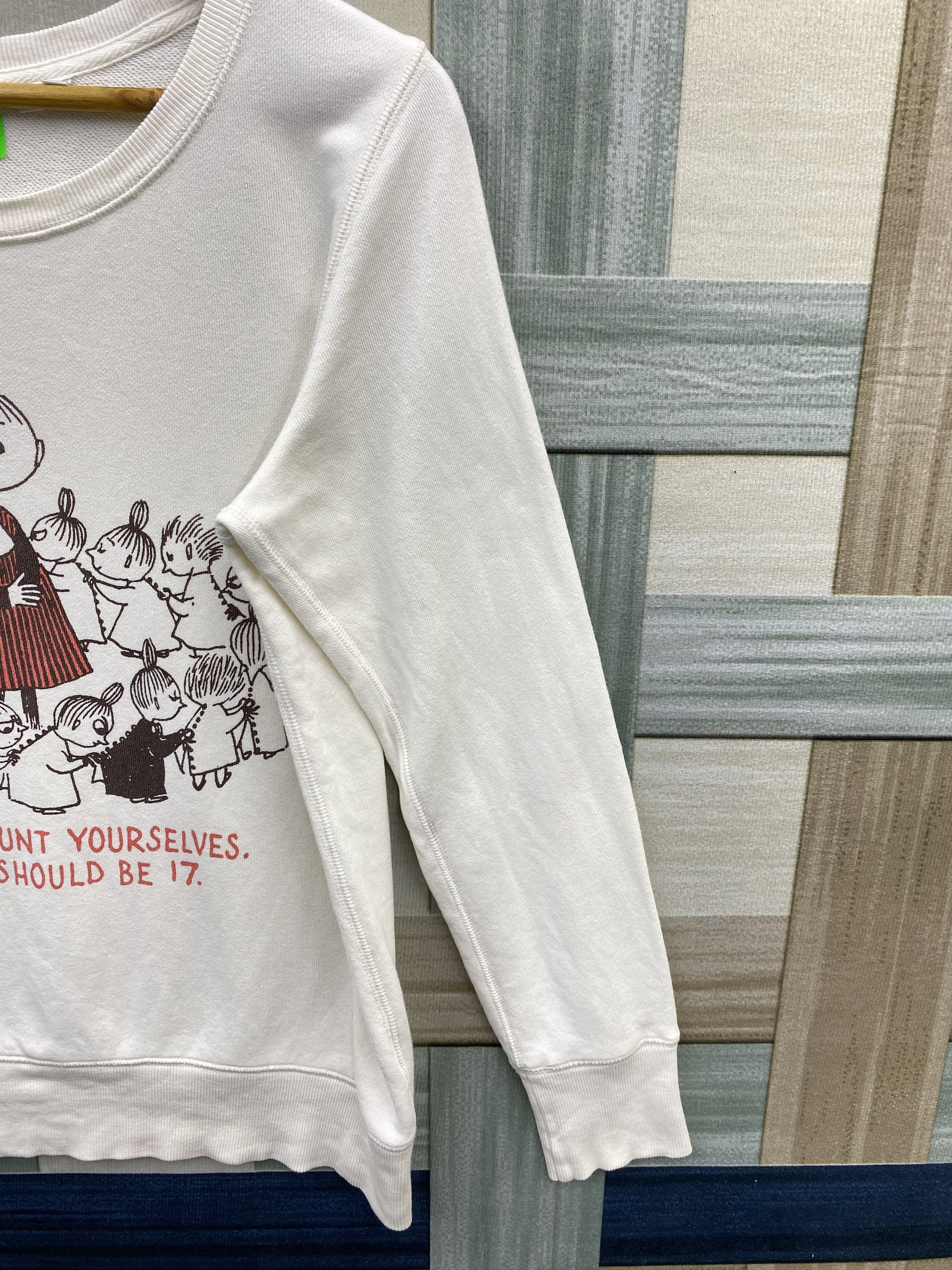 Anime × Japanese Brand moomin Characters X Uniqlo Sweatshirt Size M / US 6-8 / IT 42-44 - 5 Thumbnail