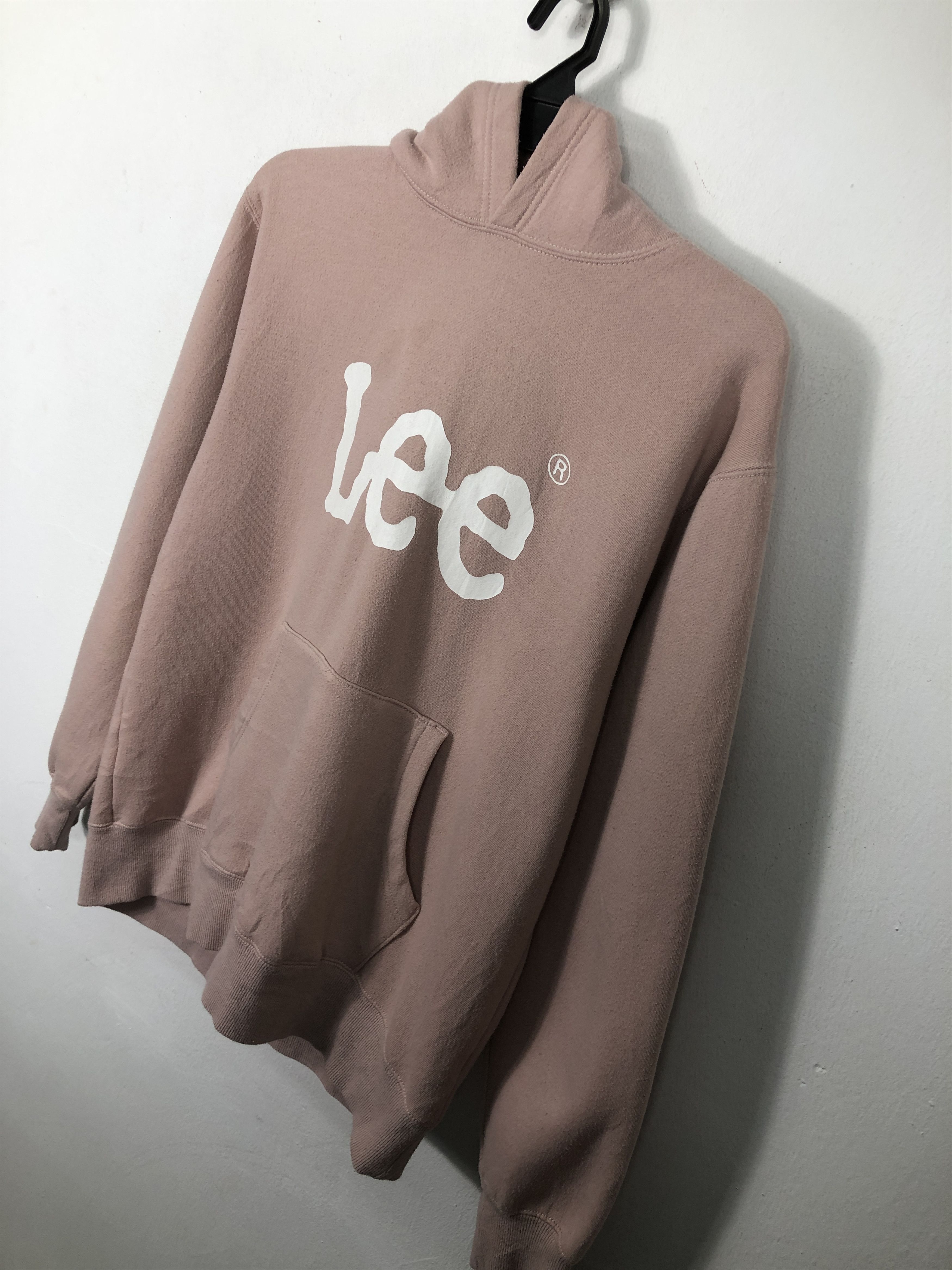 Lee Lee Big Logo Sweatshirt Hoodie Jumper Size M / US 6-8 / IT 42-44 - 2 Thumbnail