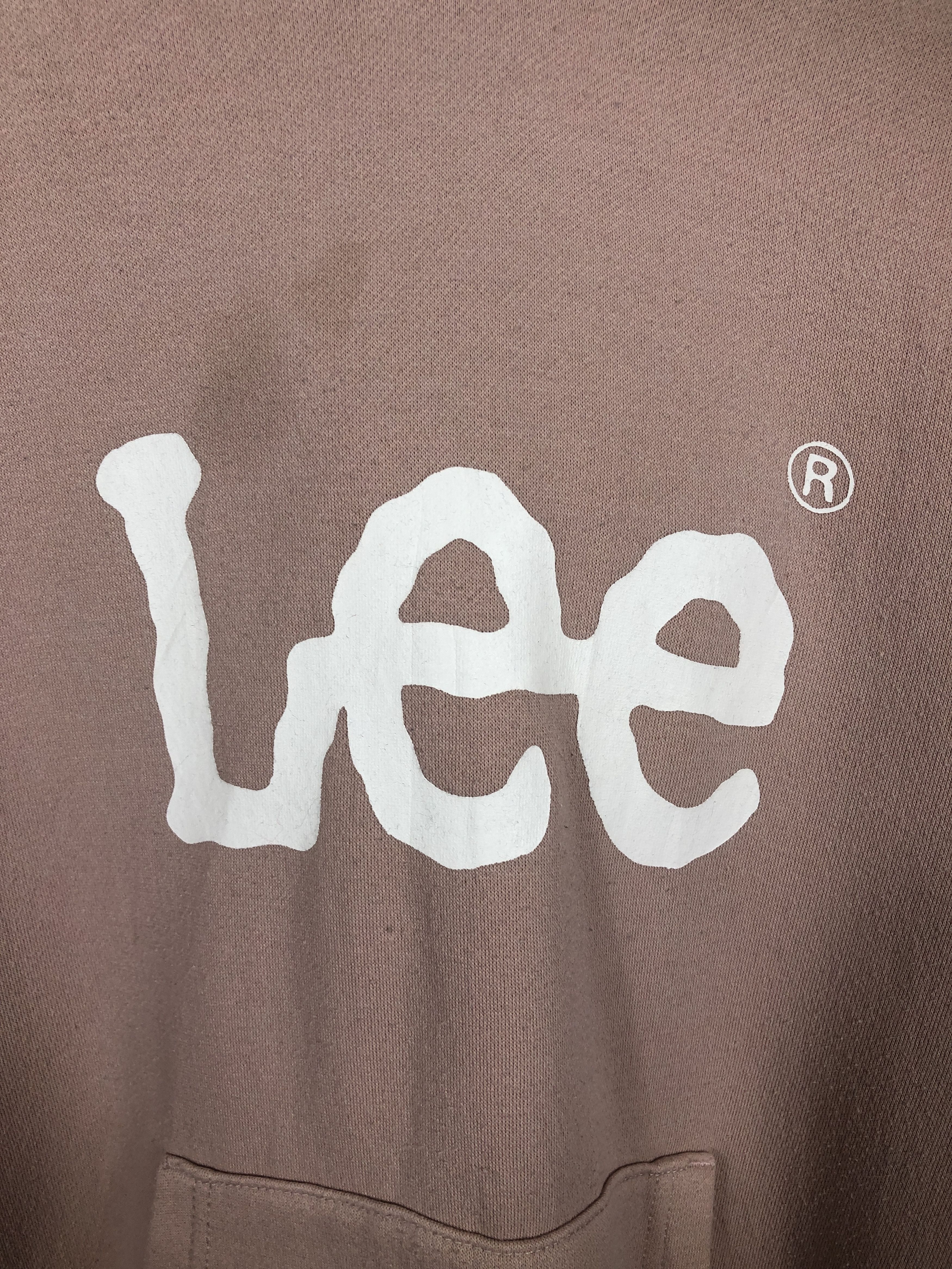 Lee Lee Big Logo Sweatshirt Hoodie Jumper Size M / US 6-8 / IT 42-44 - 6 Thumbnail