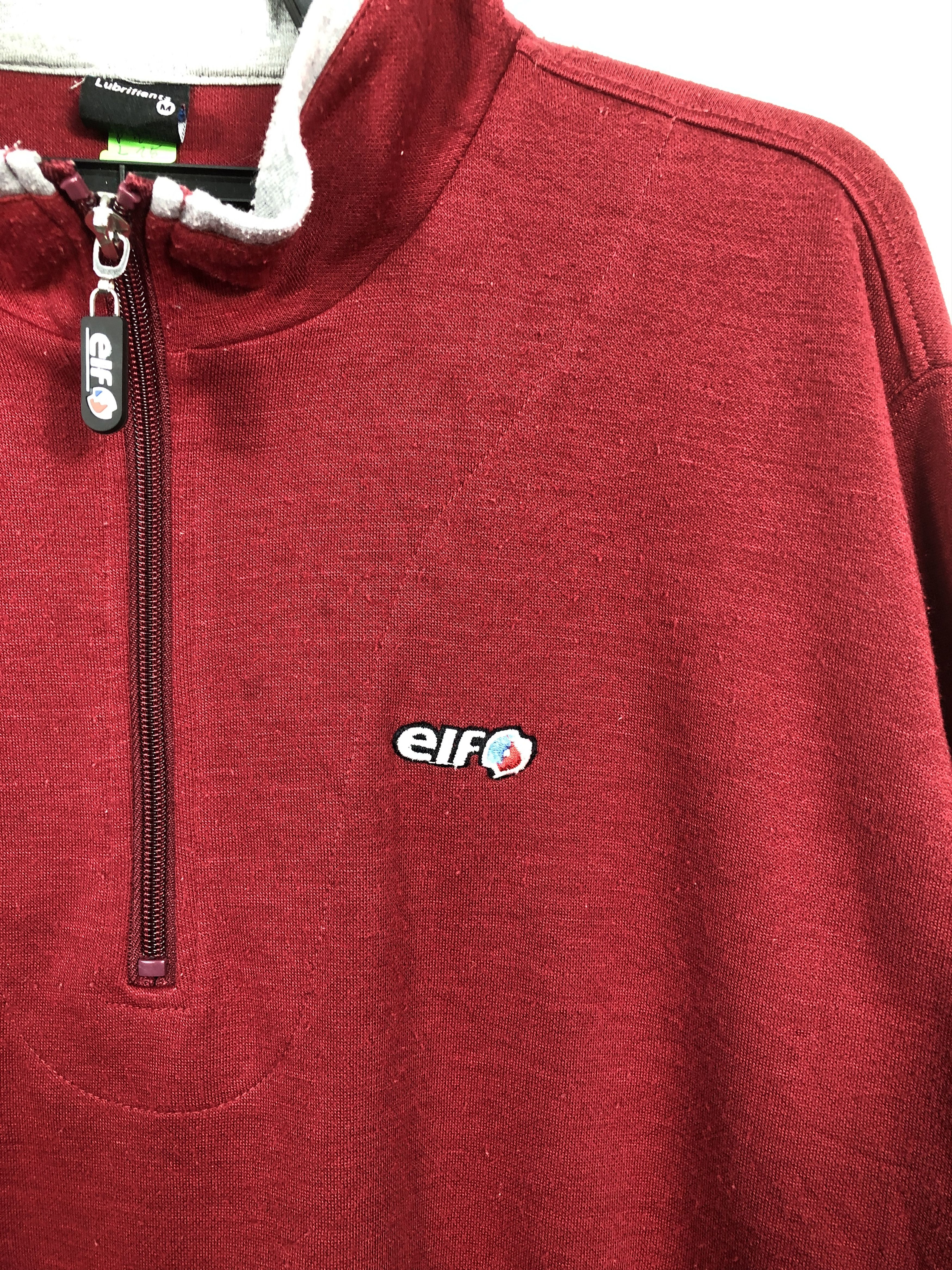 Vintage Vintage Elf Lubricants Jumper Pullover Sweatshirt Size US L / EU 52-54 / 3 - 5 Thumbnail