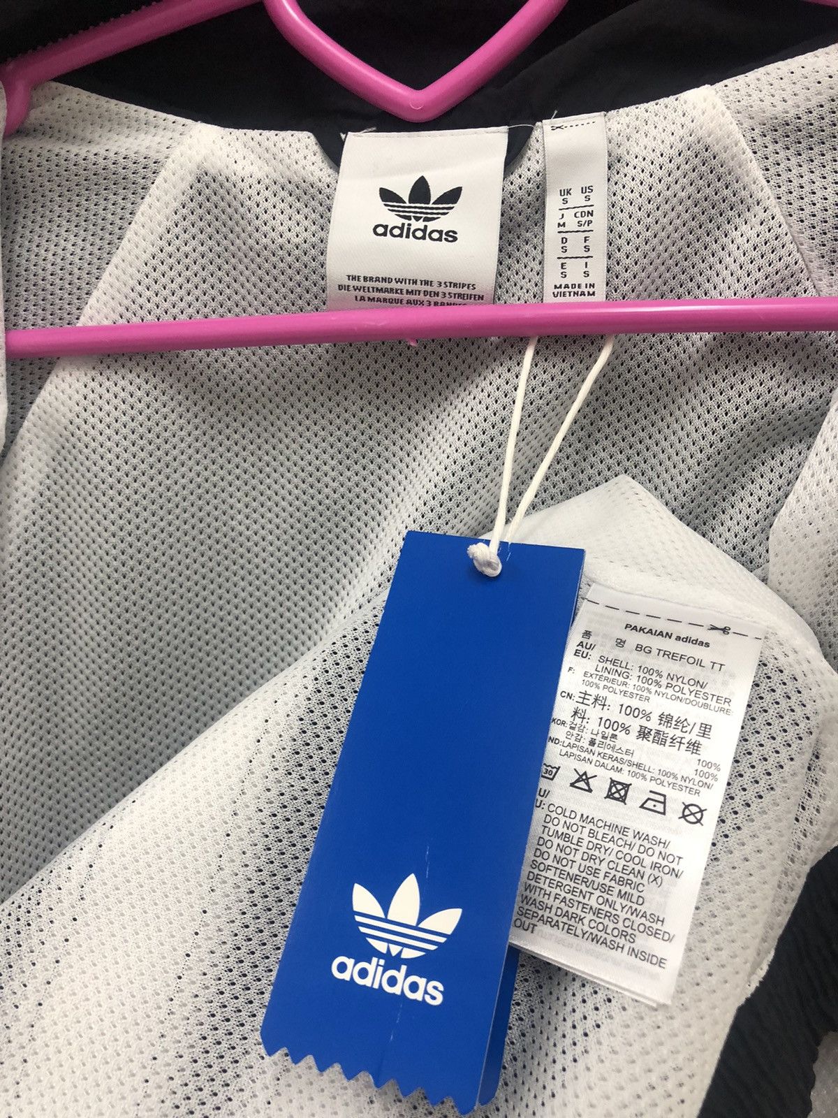 Adidas Rare ADIDAS Big Trefoil Logo Hip Hop Swag Dope Sweater Size US S / EU 44-46 / 1 - 4 Thumbnail