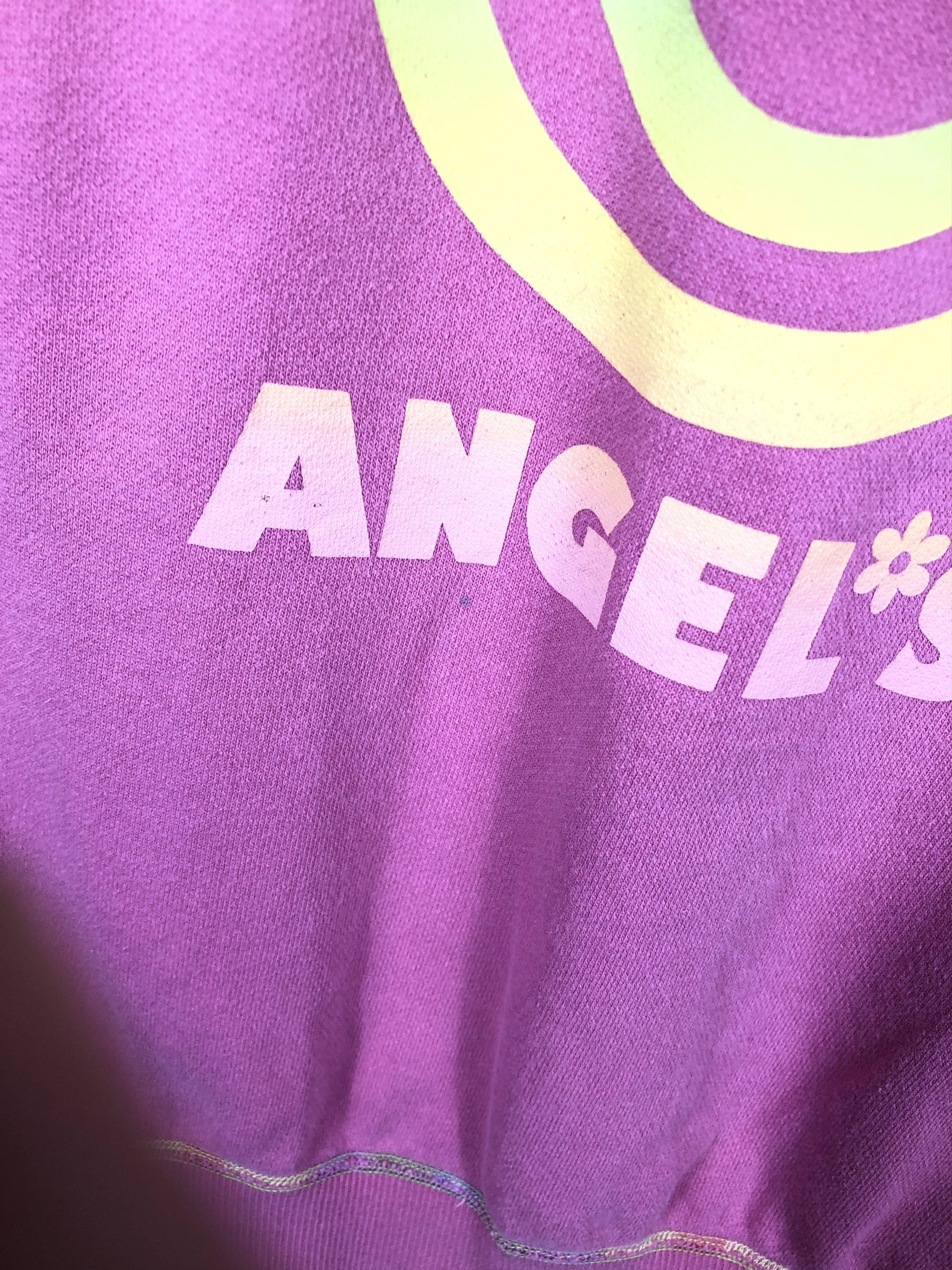 Designer × Japanese Brand × Vintage Vintage Japanese Brand Angel Blue Smile Sweatshirt Size M / US 6-8 / IT 42-44 - 7 Thumbnail