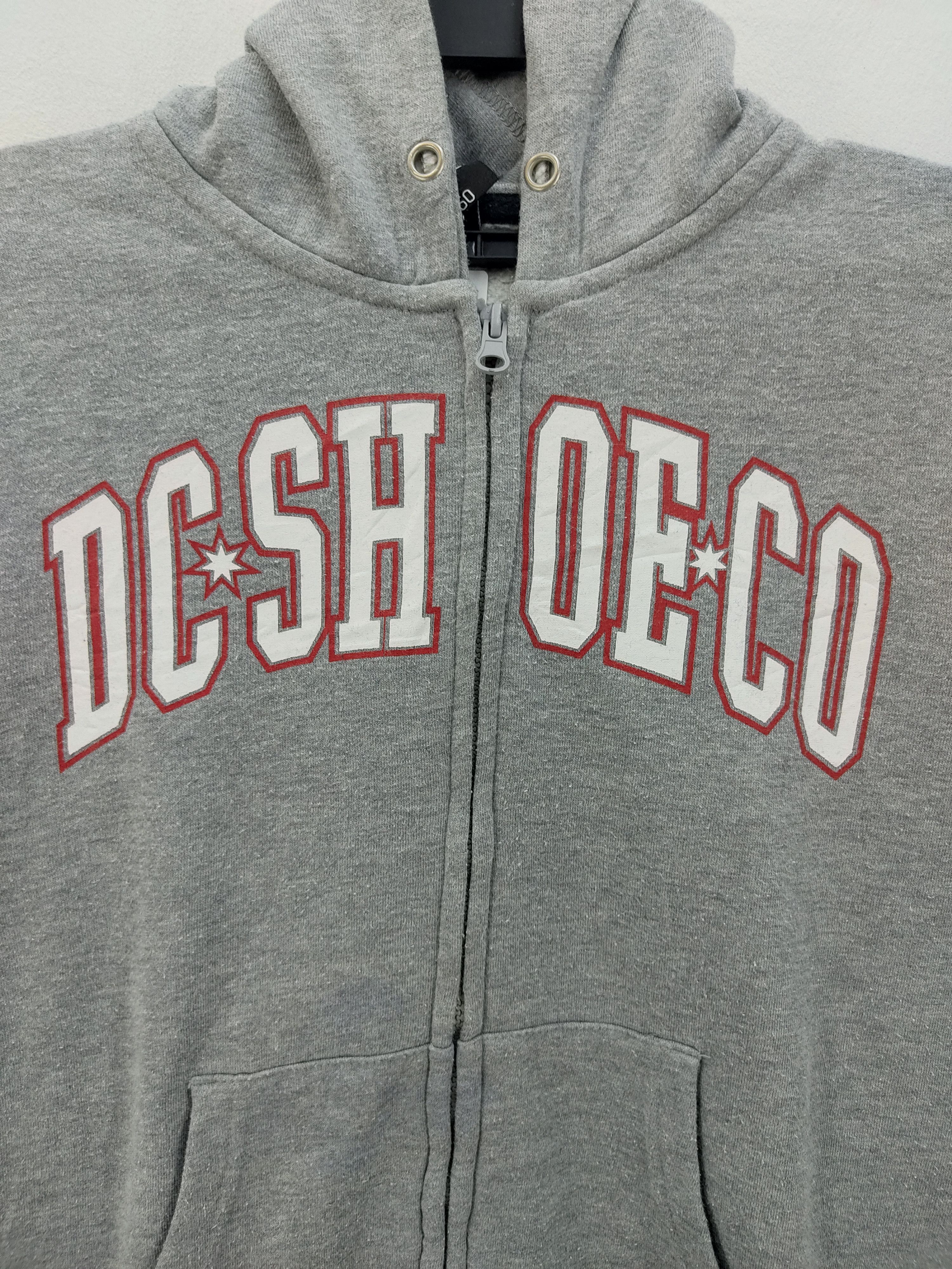 DC × Vintage Vintage Y2K DC Shoe Big Logo Hoodie Size US S / EU 44-46 / 1 - 4 Thumbnail