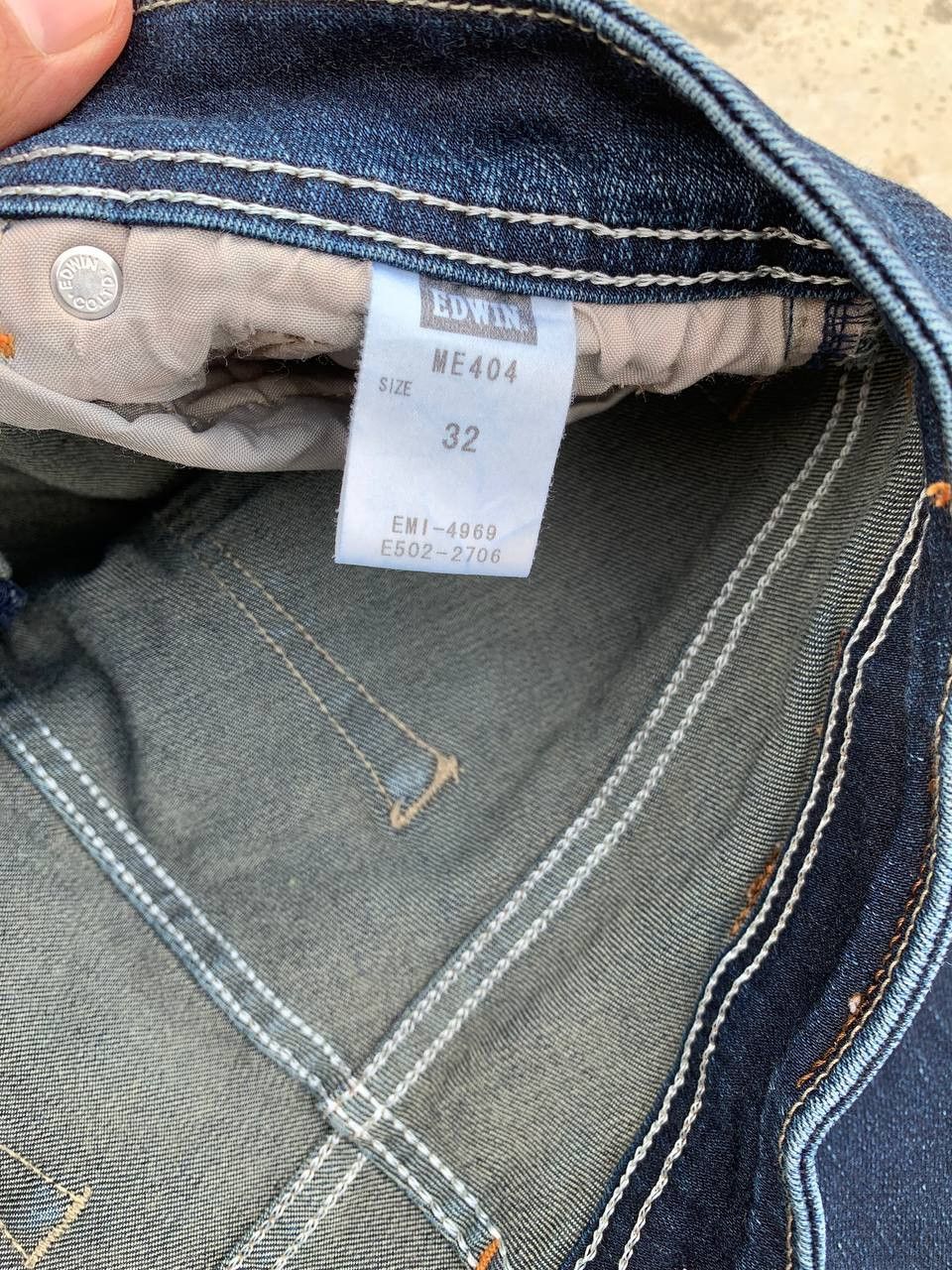 Edwin Edwin Stretchable Slim Denim Jeans Unisex Size US 30 / EU 46 - 11 Thumbnail