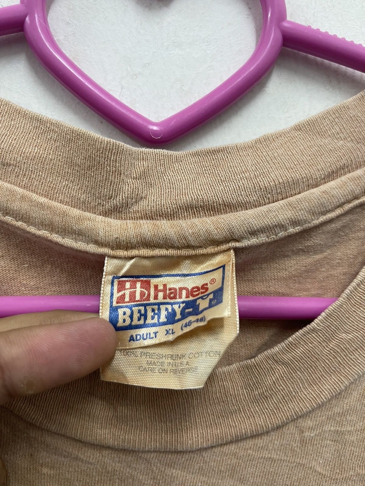 Vintage Rare Vintage MANŌ RED DIRT Paradise Sportswear Hanes Tee Size US XL / EU 56 / 4 - 6 Thumbnail