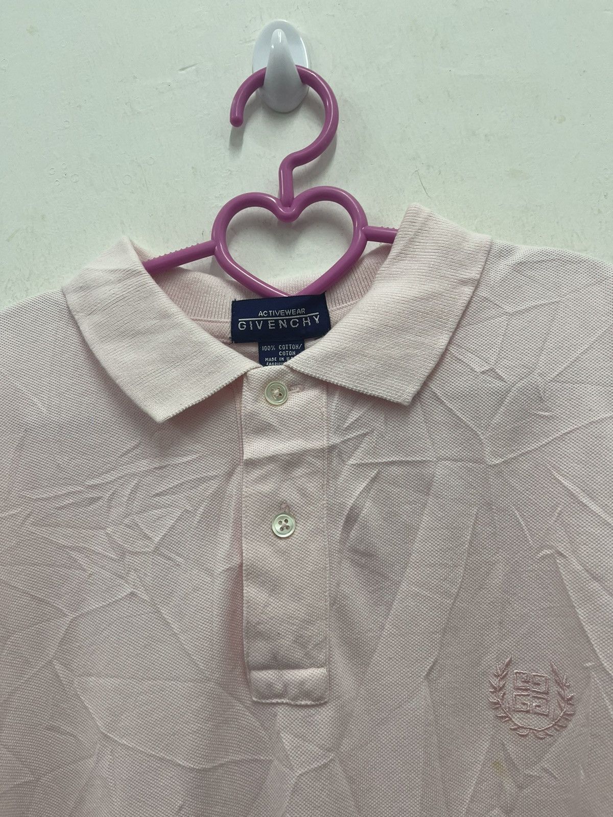 Givenchy Rare Vintage GIVENCHY Activewear Polo Shirt Size US L / EU 52-54 / 3 - 2 Thumbnail