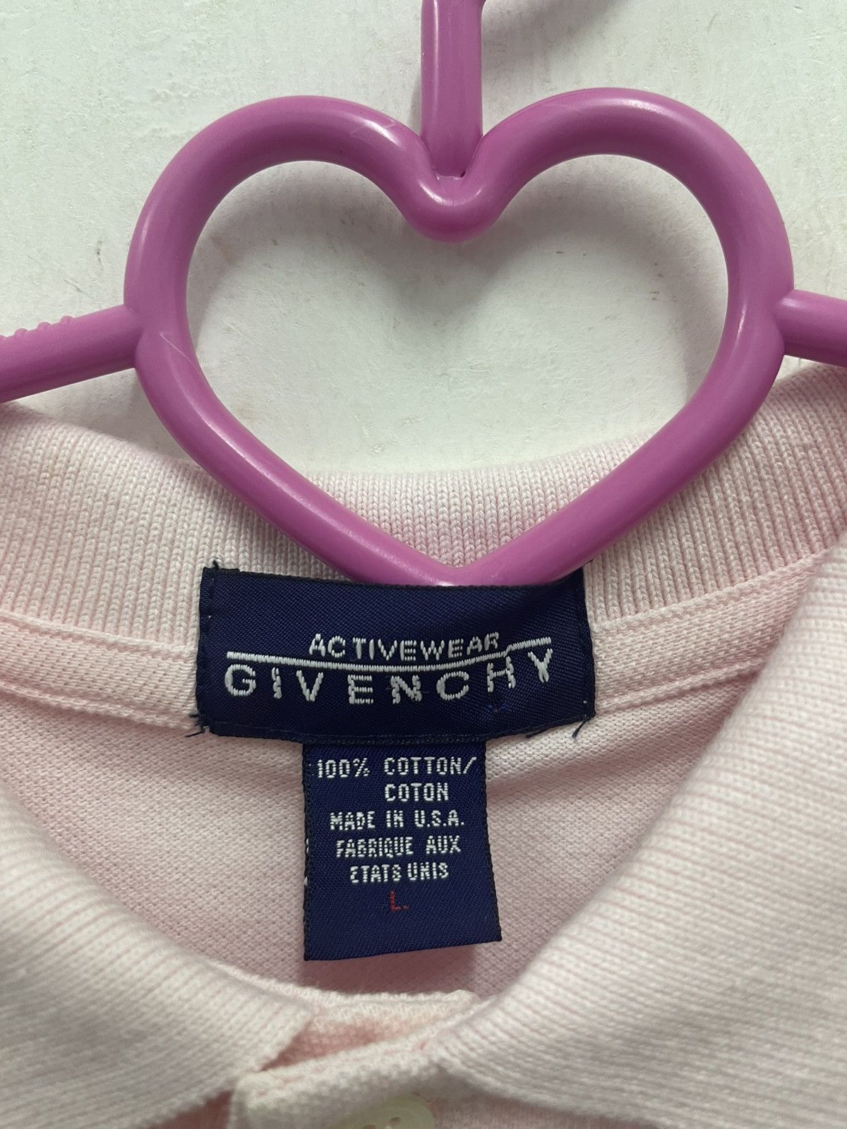 Givenchy Rare Vintage GIVENCHY Activewear Polo Shirt Size US L / EU 52-54 / 3 - 3 Thumbnail