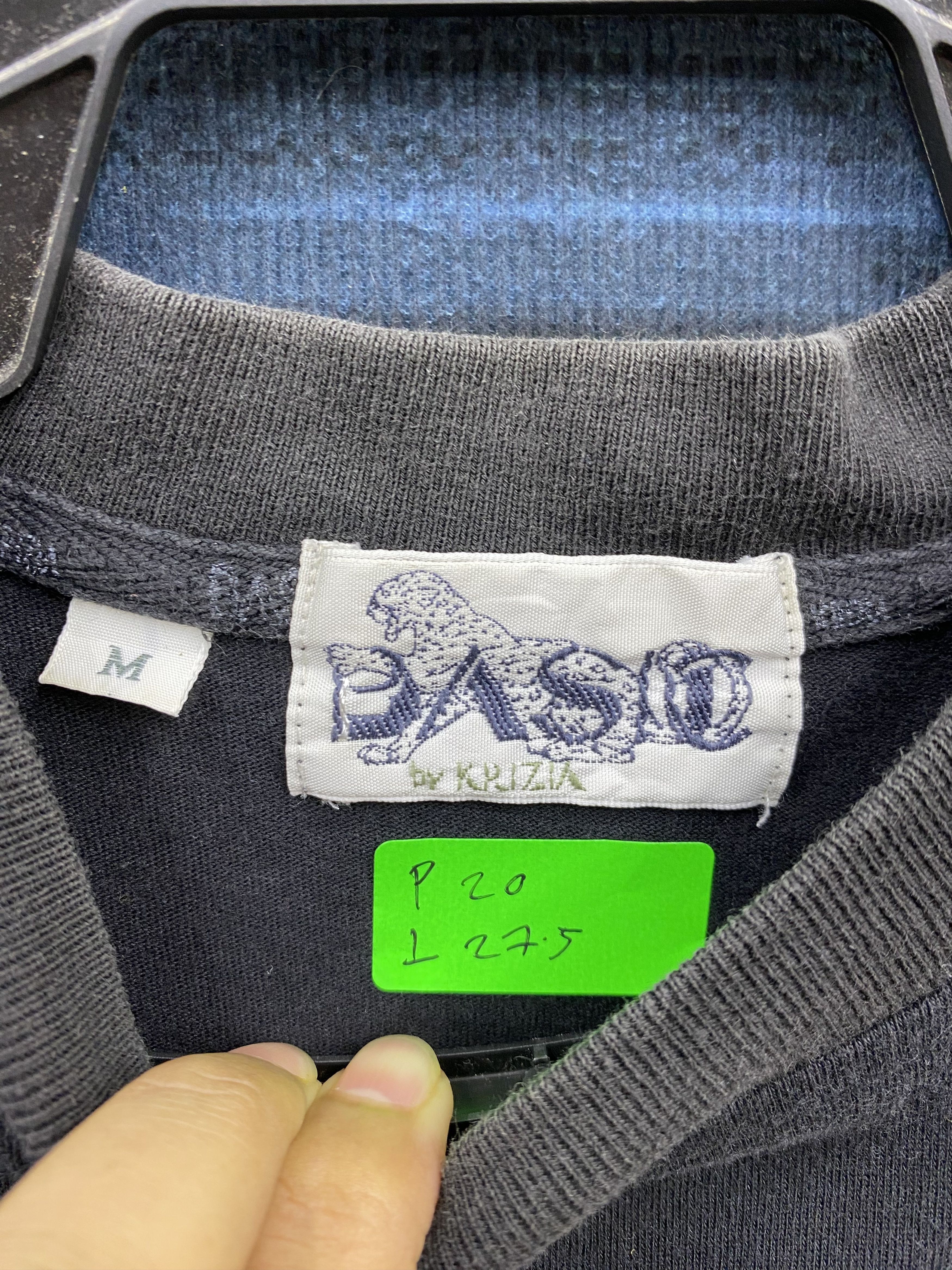Designer × Krizia Uomo × Vintage Vintage Basic by Krizia Uomo T-Shirt Size US M / EU 48-50 / 2 - 11 Thumbnail