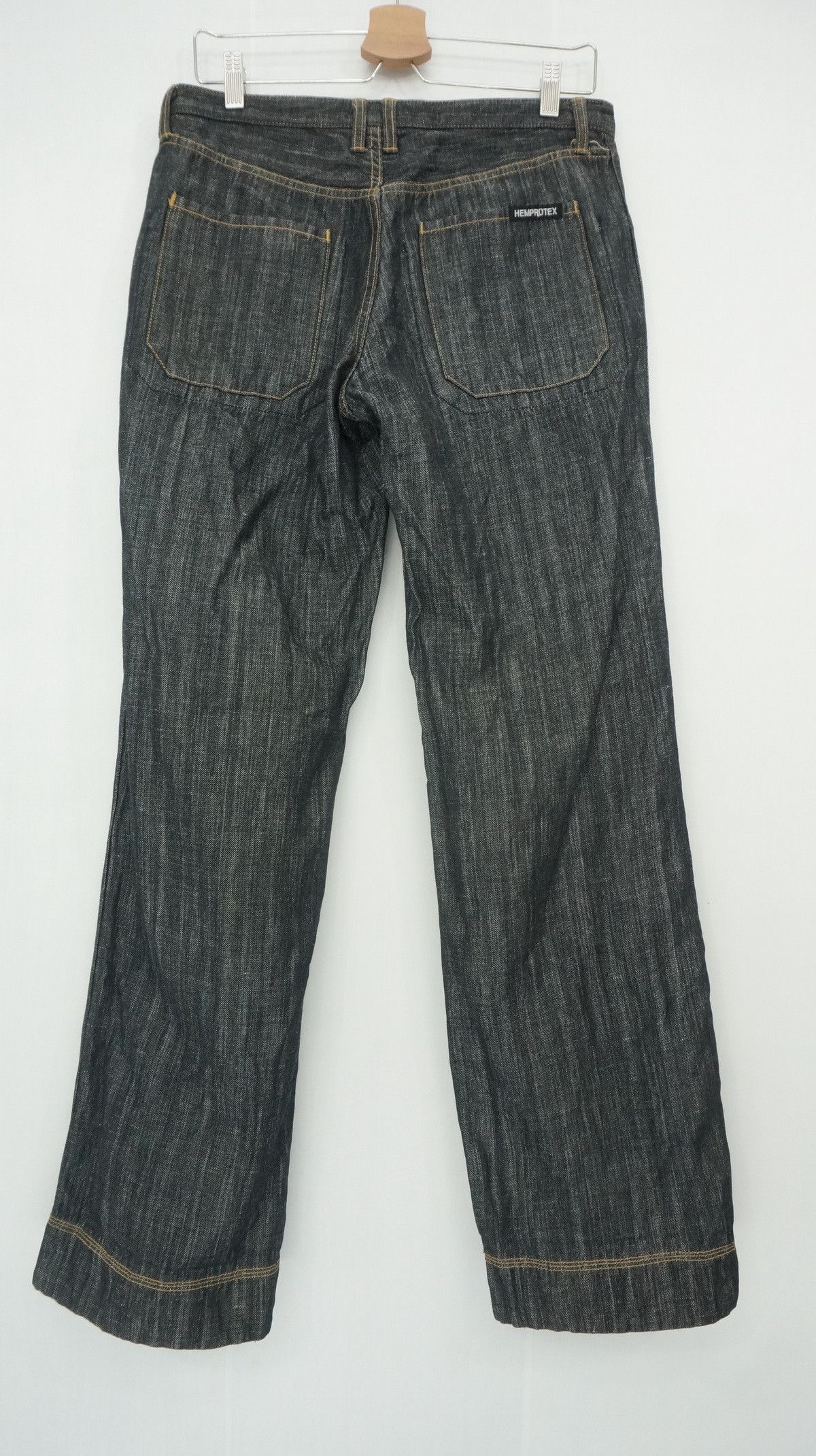 Hysteric Glamour Rare Reversible OZONE ROCKS HEMPROTEX Made In Japan Jeans Size US 32 / EU 48 - 10 Thumbnail