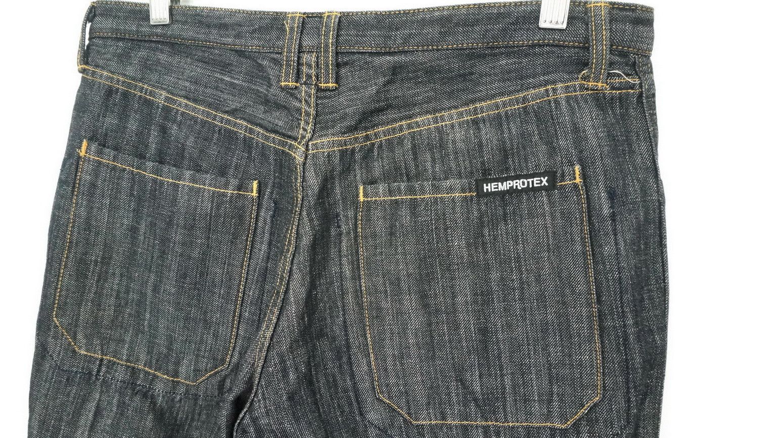 Hysteric Glamour Rare Reversible OZONE ROCKS HEMPROTEX Made In Japan Jeans Size US 32 / EU 48 - 11 Thumbnail